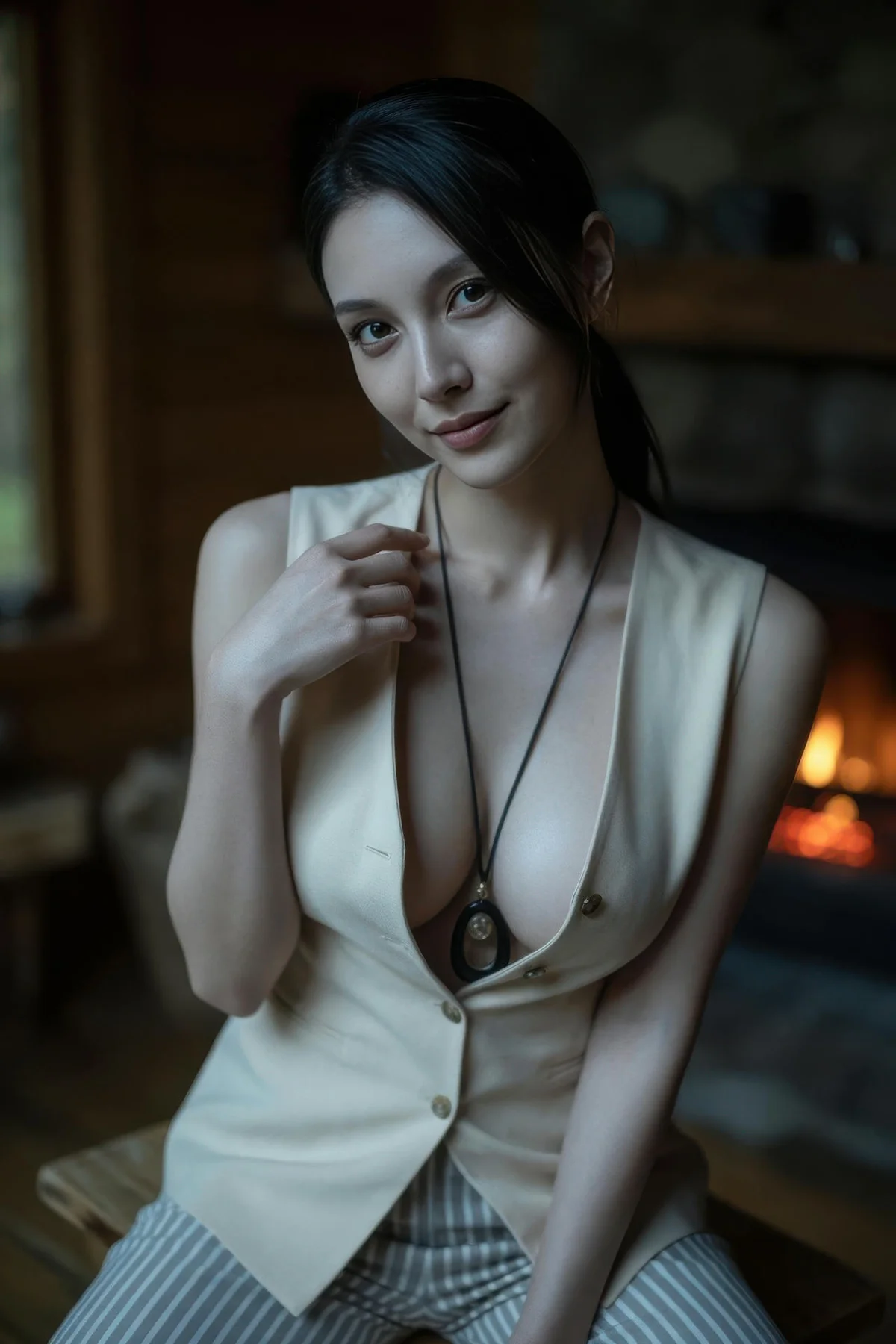 AIG  No.420 柒琪喵爆乳森林写真 - 10