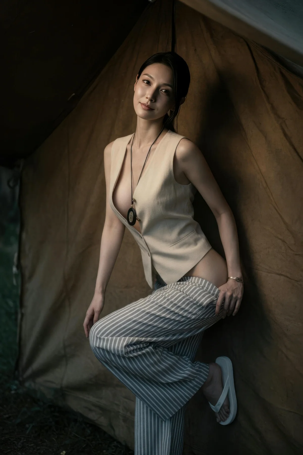 AIG  No.420 柒琪喵爆乳森林写真 - 8