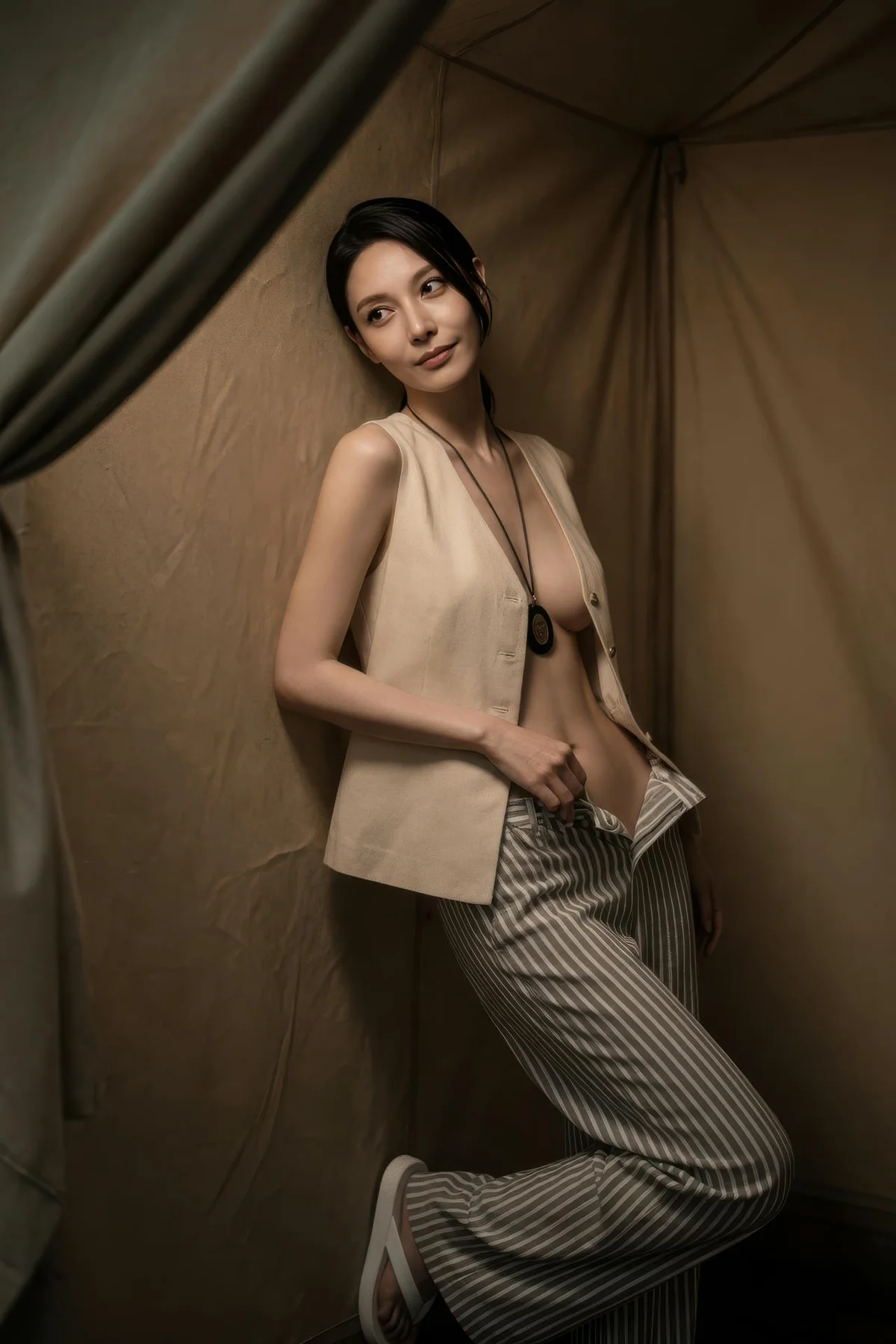 AIG  No.420 柒琪喵爆乳森林写真 - 10