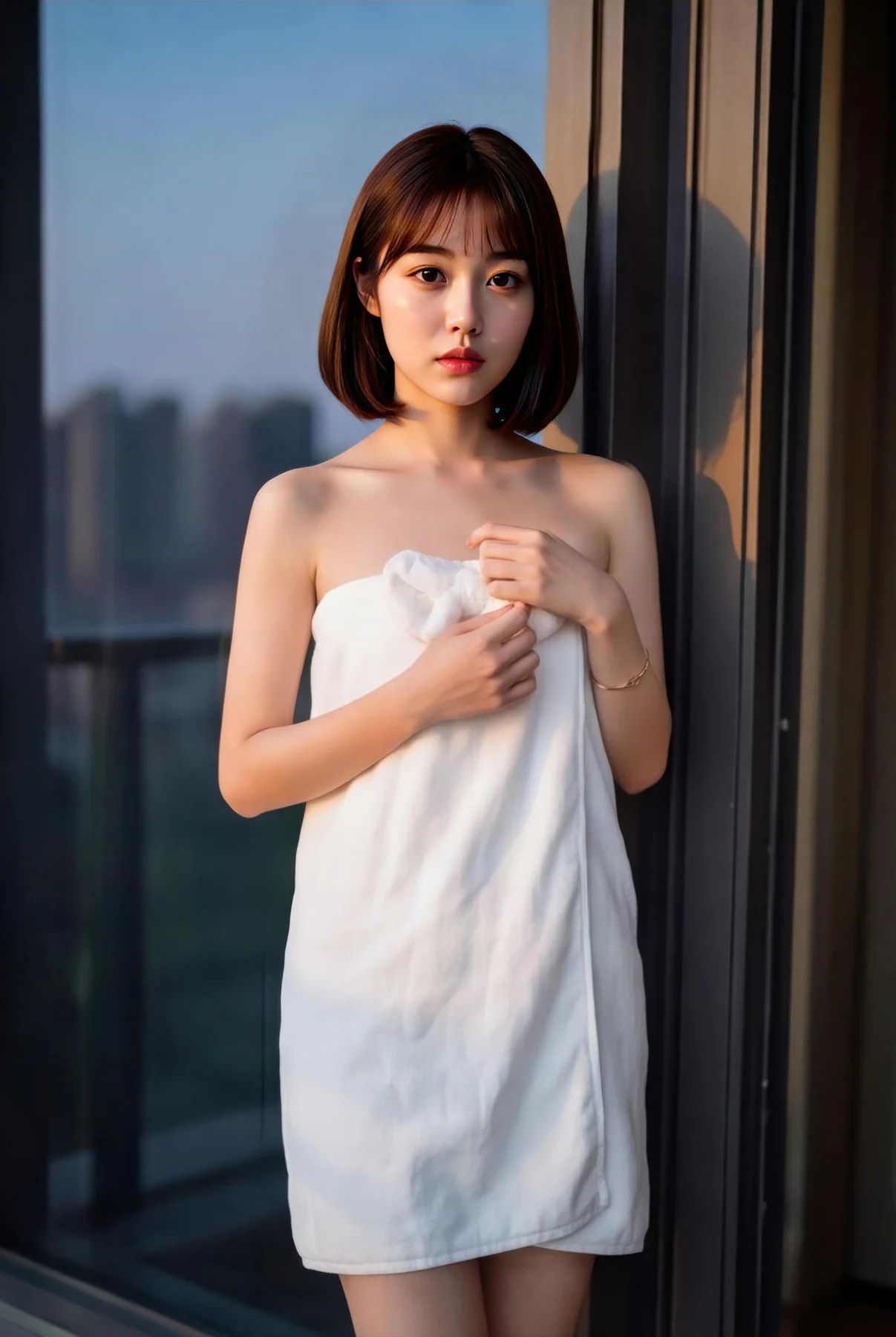 AIG  No.422 小乔俏皮爆乳背带裤写真 - 9