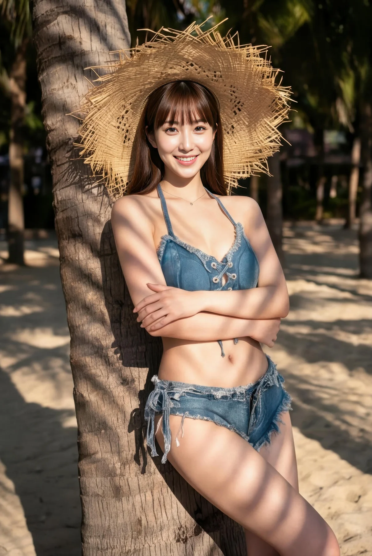 AIG  No.425 婉婉牛仔沙滩比基尼 - 5