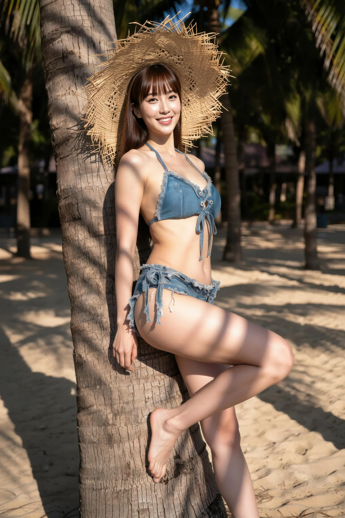 AIG  No.425 婉婉牛仔沙滩比基尼 - 9