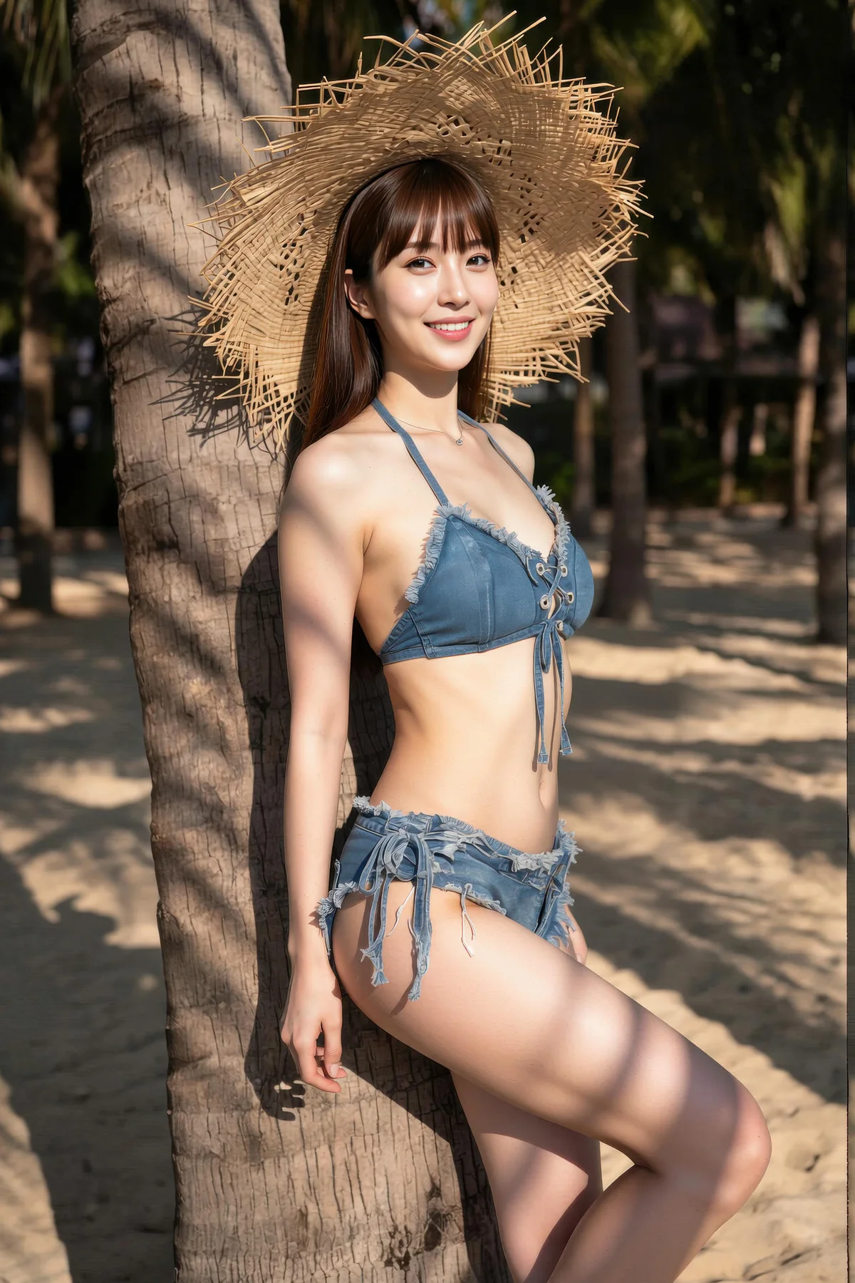 AIG  No.425 婉婉牛仔沙滩比基尼 - 10