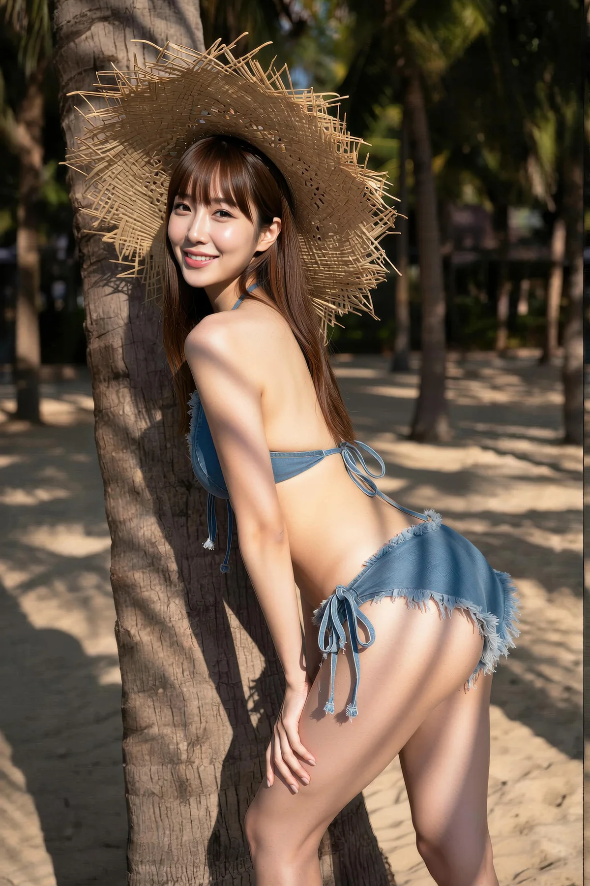 AIG  No.425 婉婉牛仔沙滩比基尼 - 3