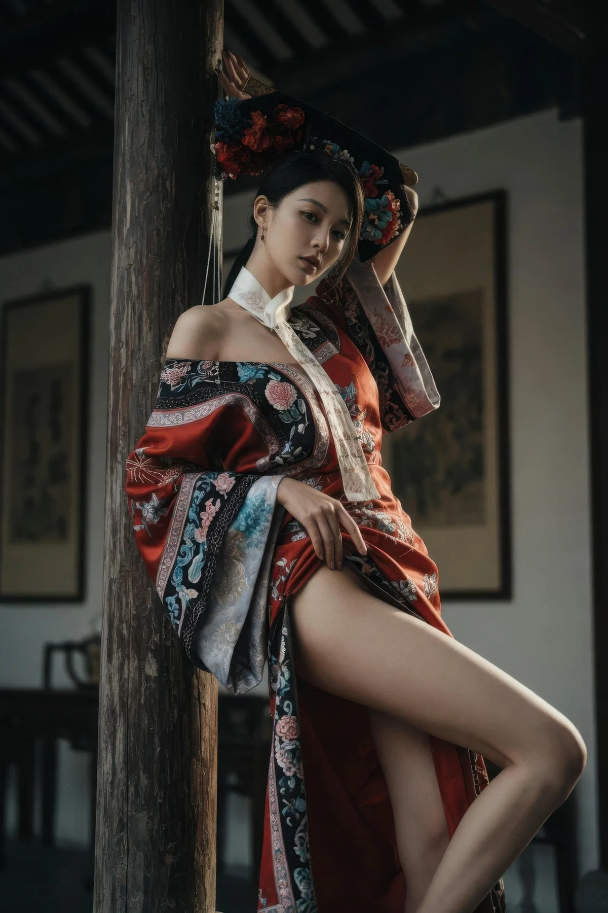 AIG  No.429 柒琪喵格格制服爆乳写真 - 5
