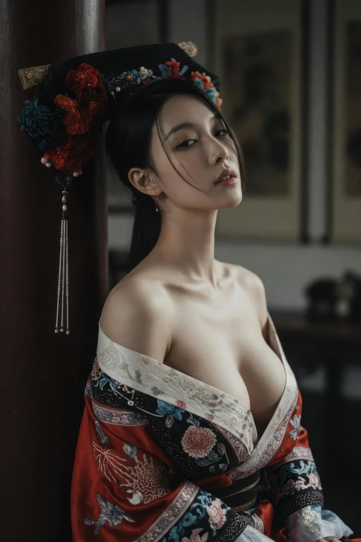 AIG  No.429 柒琪喵格格制服爆乳写真 - 6