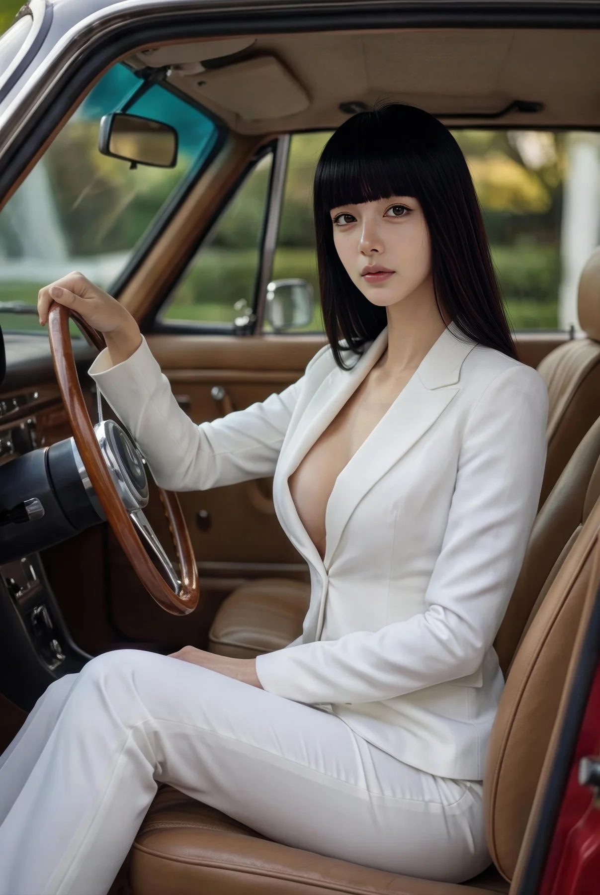 AIG  No.433 九歌lina白色ol制服爆乳 - 1