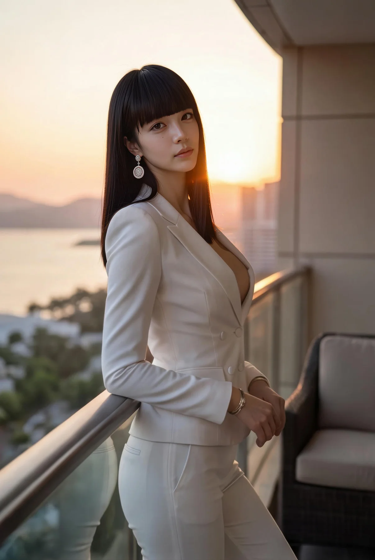 AIG  No.433 九歌lina白色ol制服爆乳 - 7