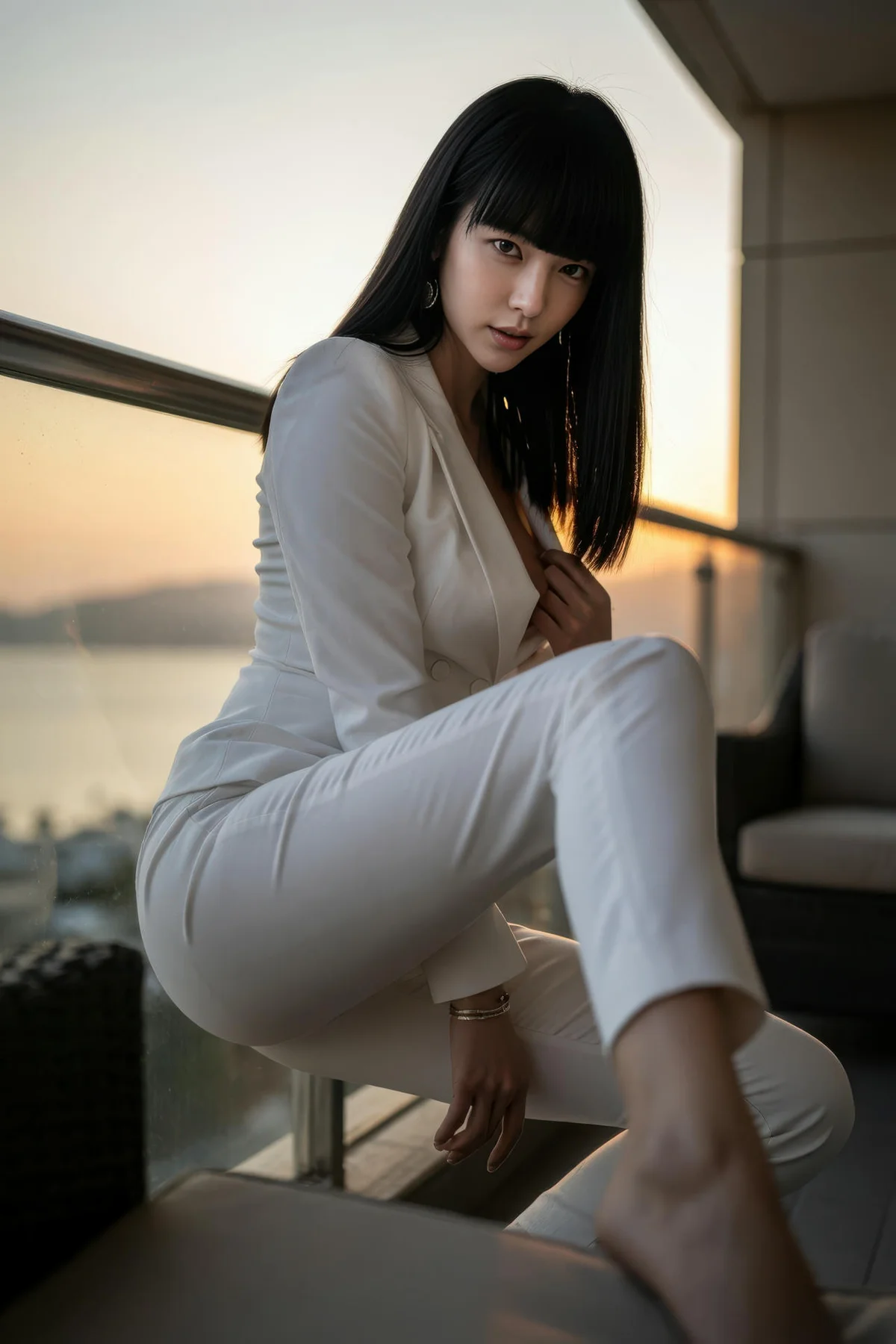 AIG  No.433 九歌lina白色ol制服爆乳 - 9