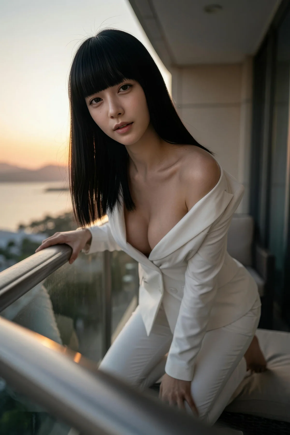 AIG  No.433 九歌lina白色ol制服爆乳 - 10