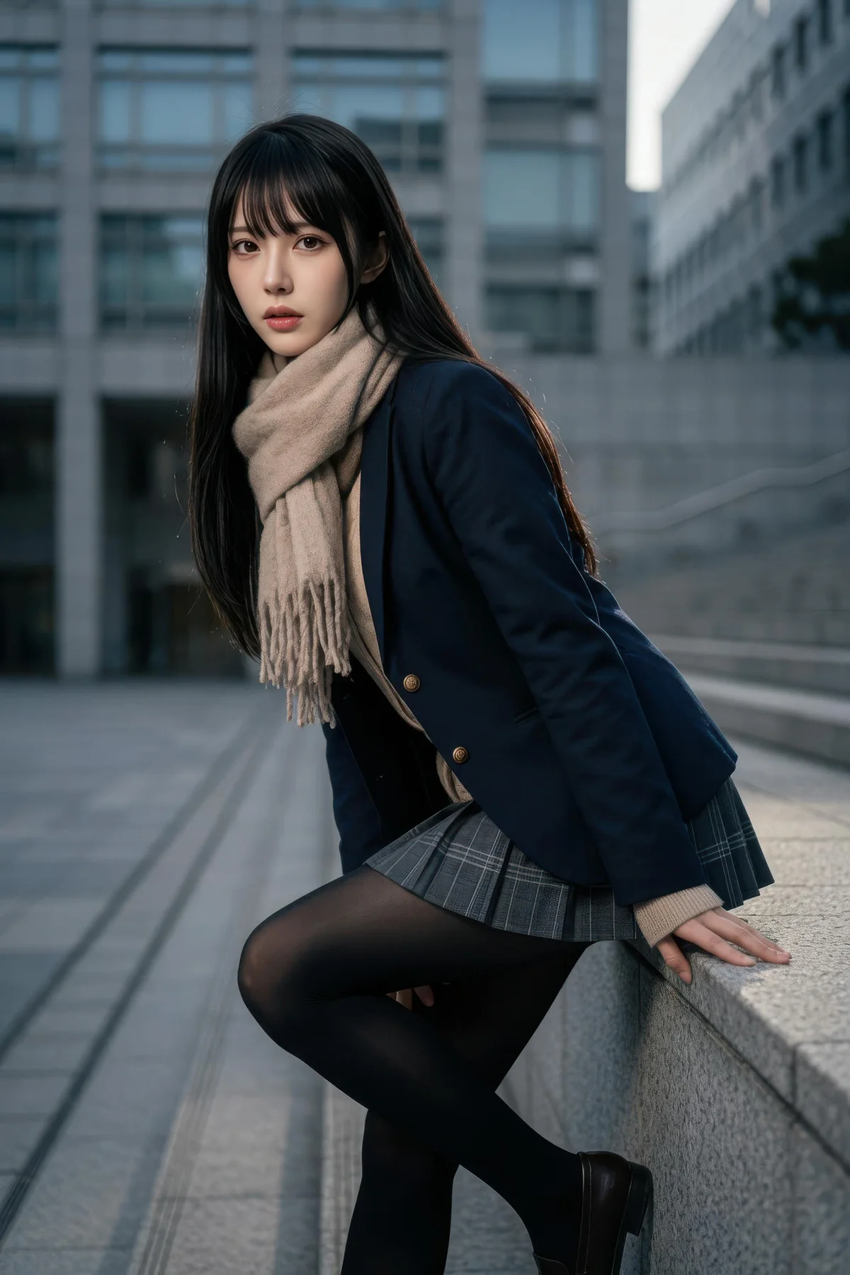 AIG  No.437 芭喜mila爆乳jk制服 - 2