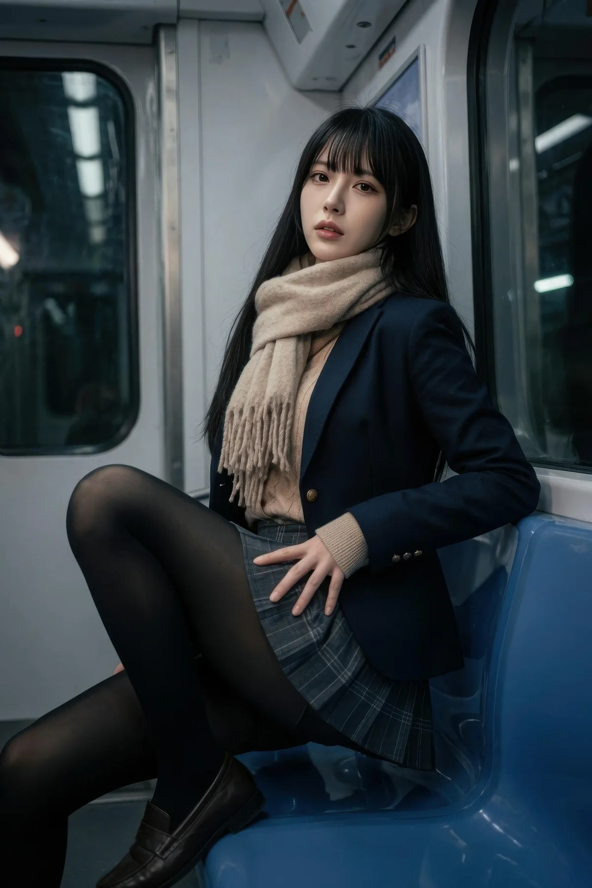 AIG  No.437 芭喜mila爆乳jk制服 - 3