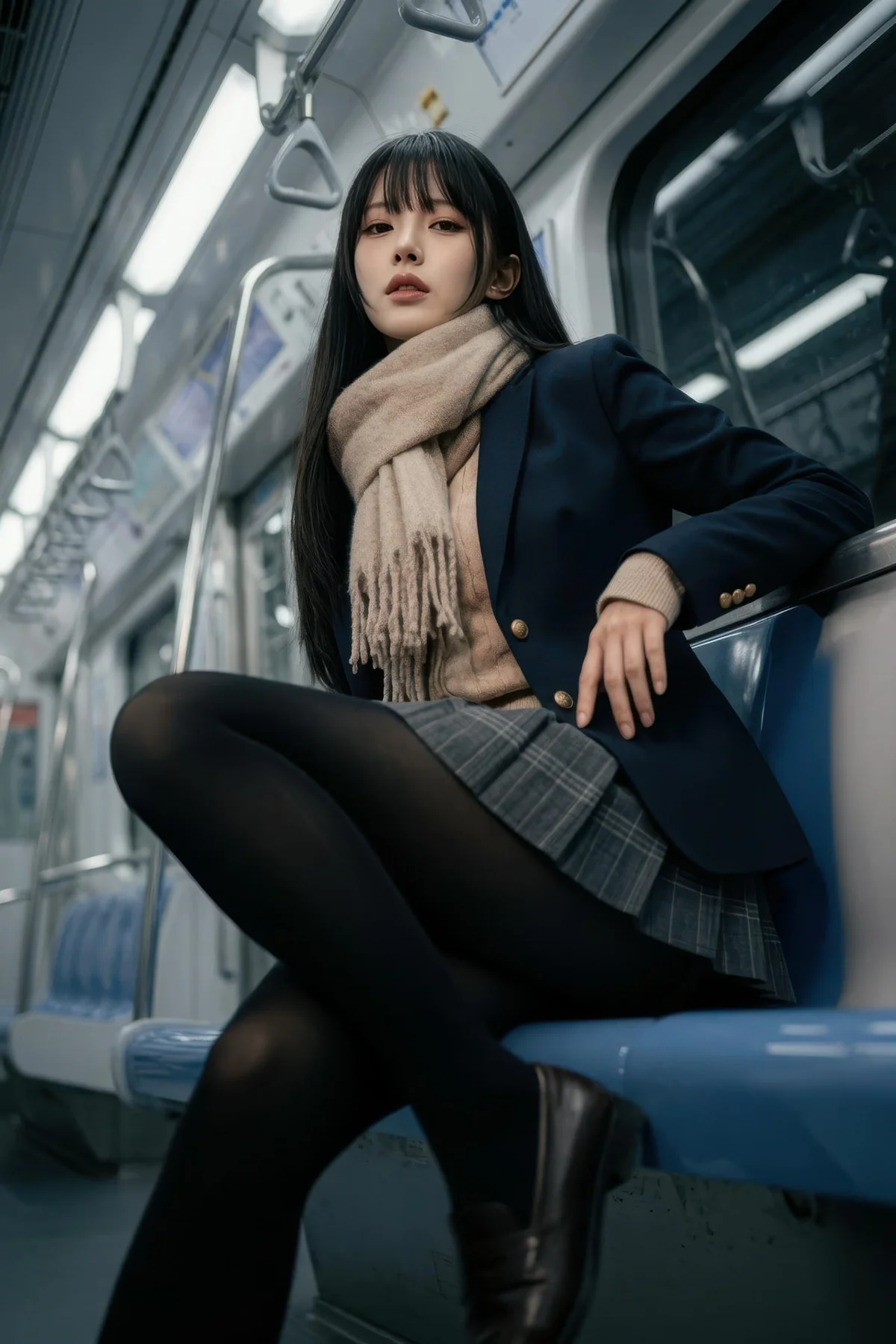 AIG  No.437 芭喜mila爆乳jk制服 - 4