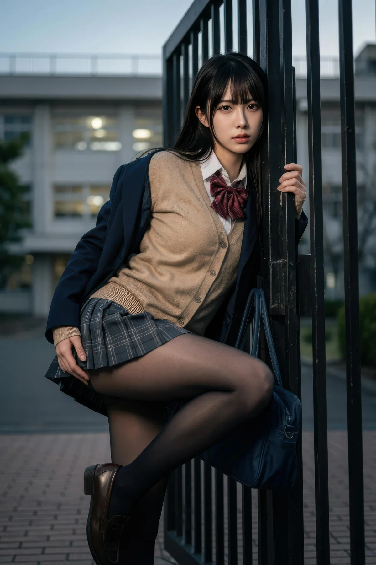 AIG  No.437 芭喜mila爆乳jk制服 - 2