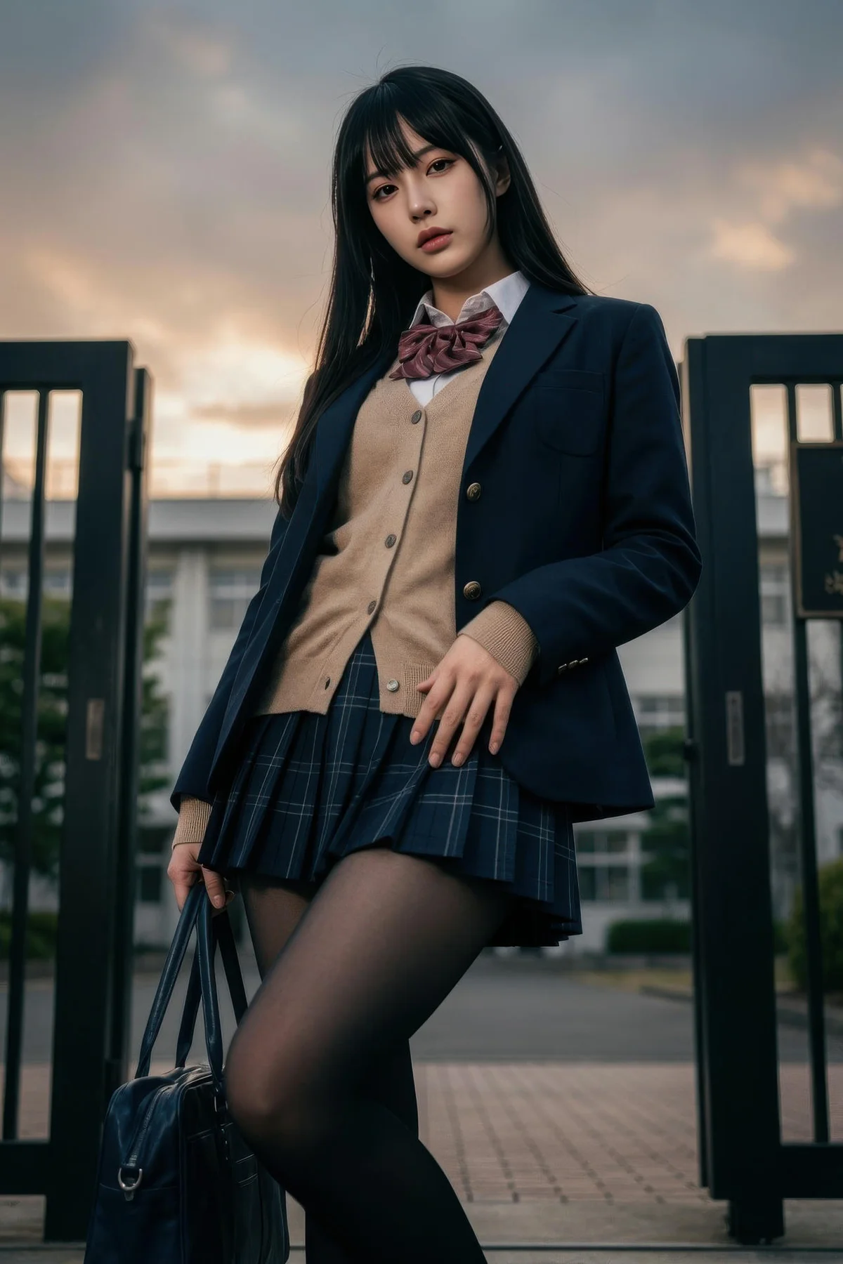 AIG  No.437 芭喜mila爆乳jk制服 - 3