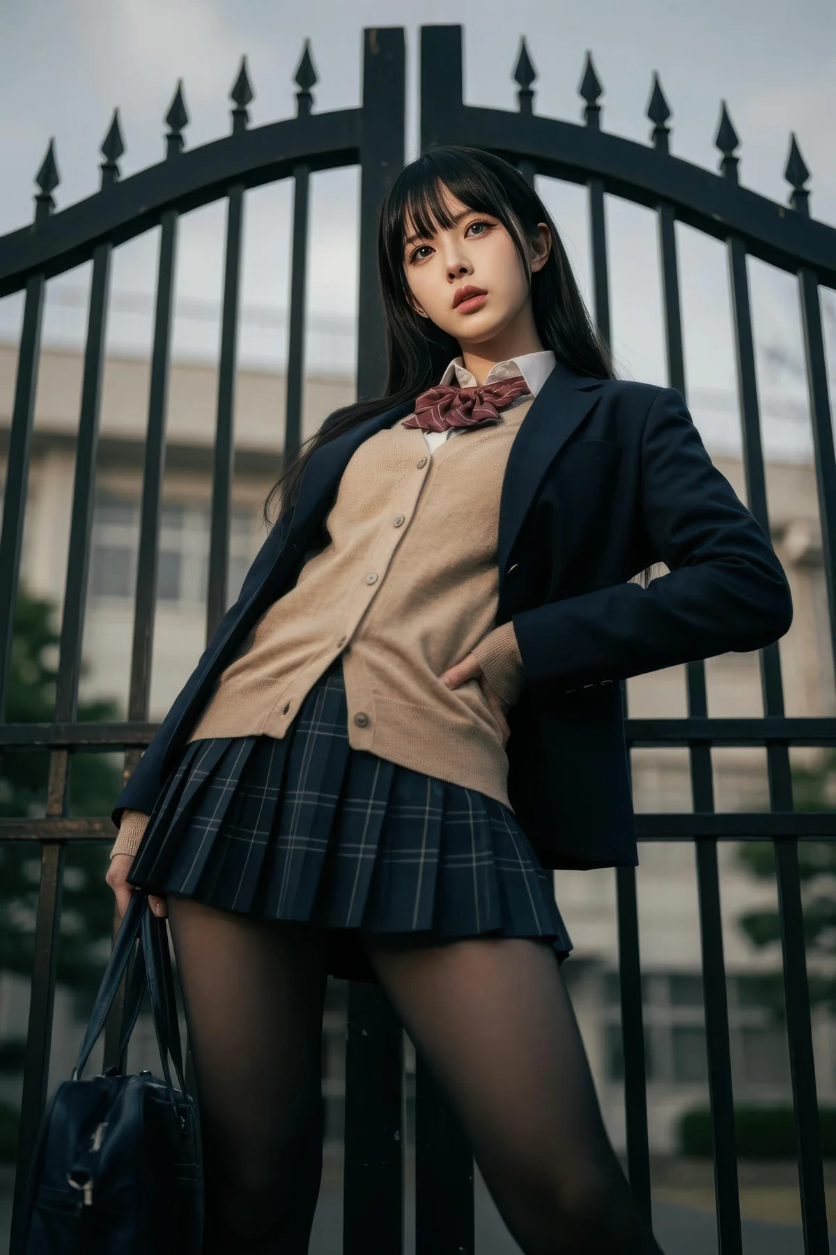 AIG  No.437 芭喜mila爆乳jk制服 - 4
