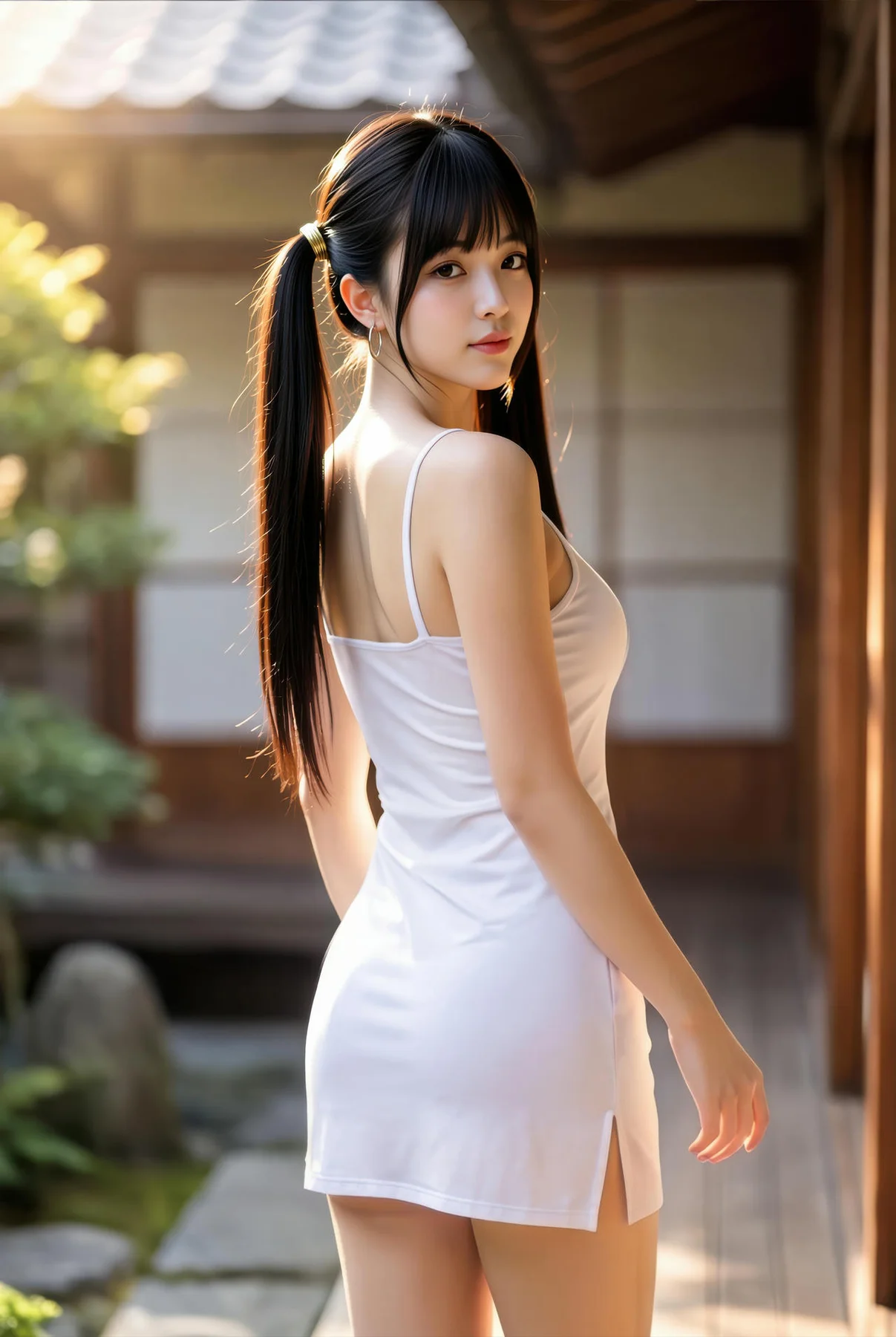 AIG  No.439 柚柚sasa白色睡裙 - 7
