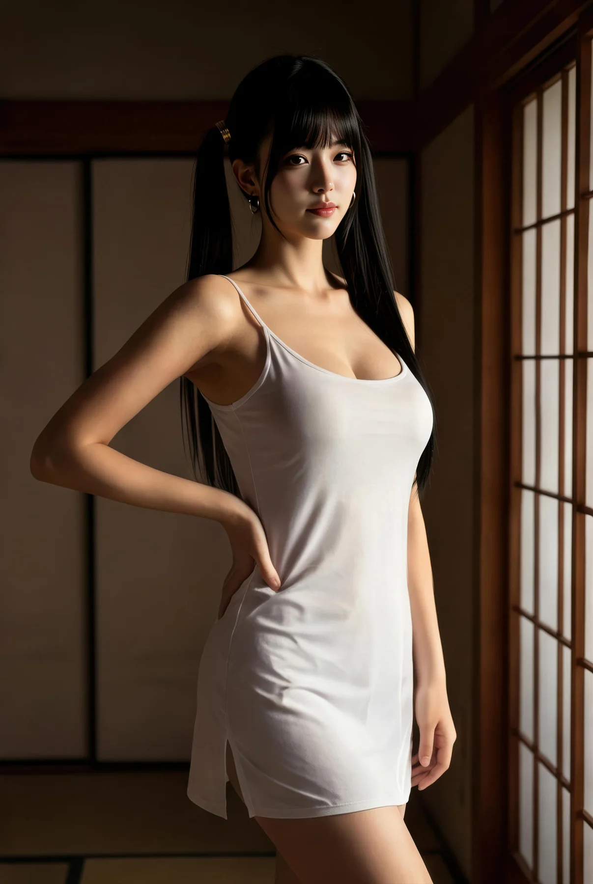 AIG  No.439 柚柚sasa白色睡裙 - 9