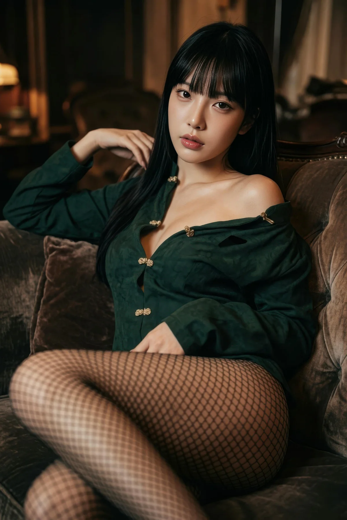AIG  No.443 芭喜mila香肩性感上衣 - 9