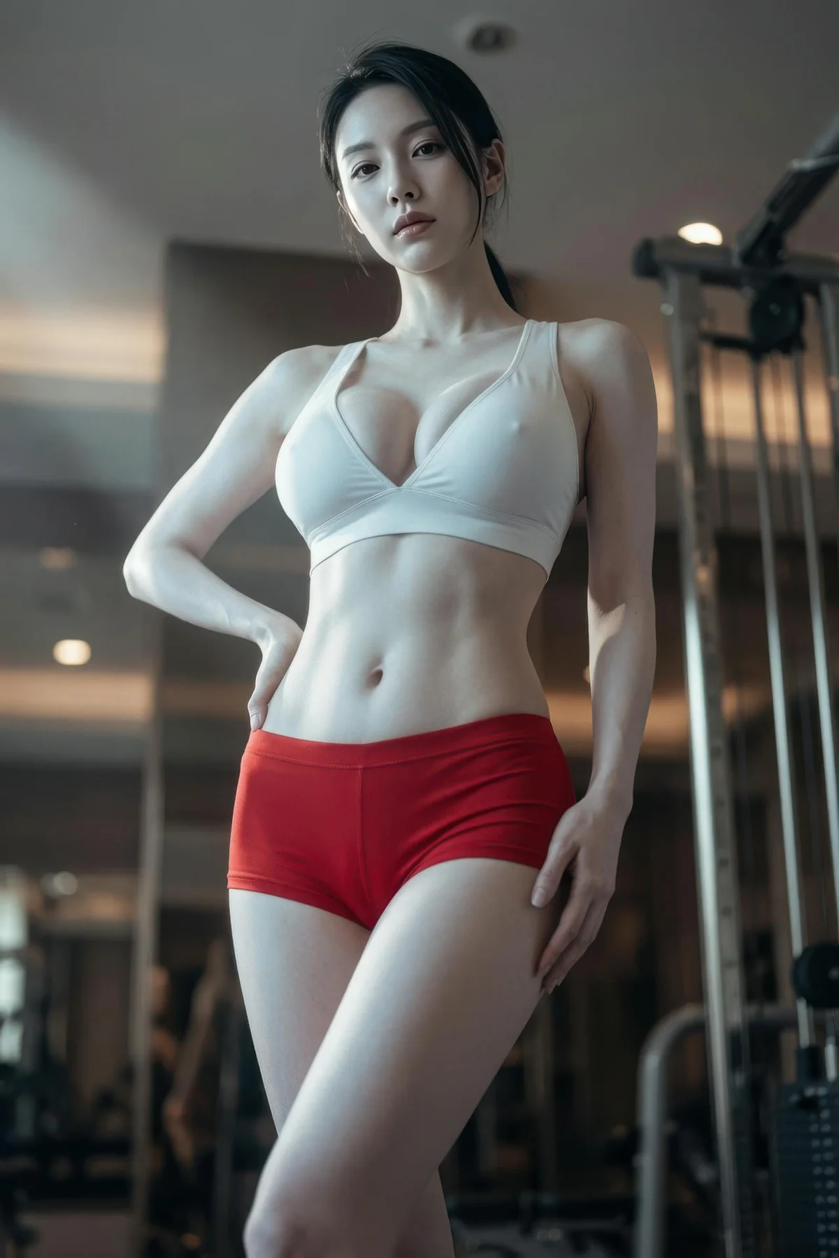 AIG  No.447 柒琪喵健身美女 - 7