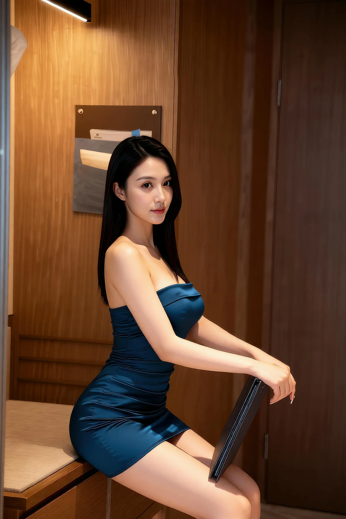 AIG  No.453 猫猫er抹胸香肩美女 - 9