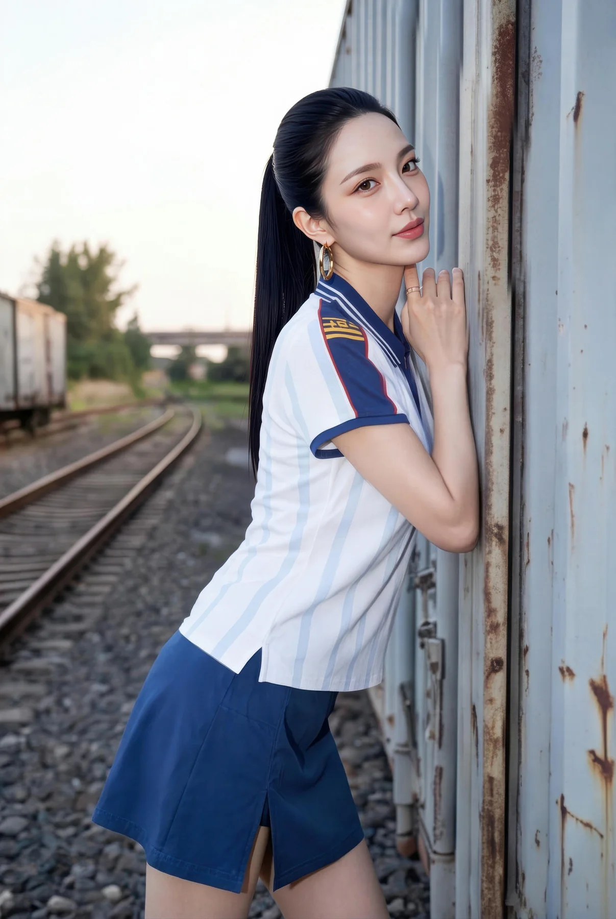 AIG  No.456 米妹运动套装活力美女 - 2