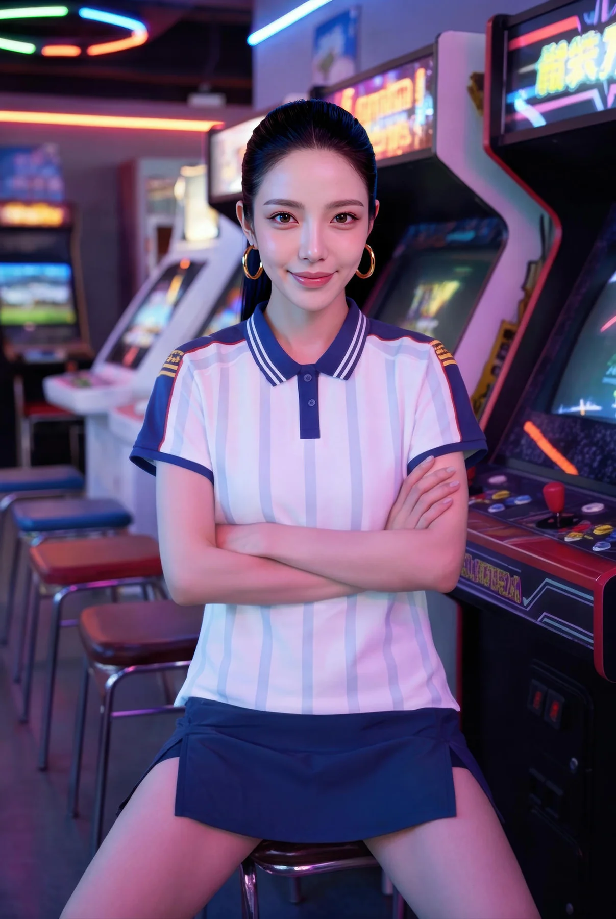 AIG  No.456 米妹运动套装活力美女 - 3