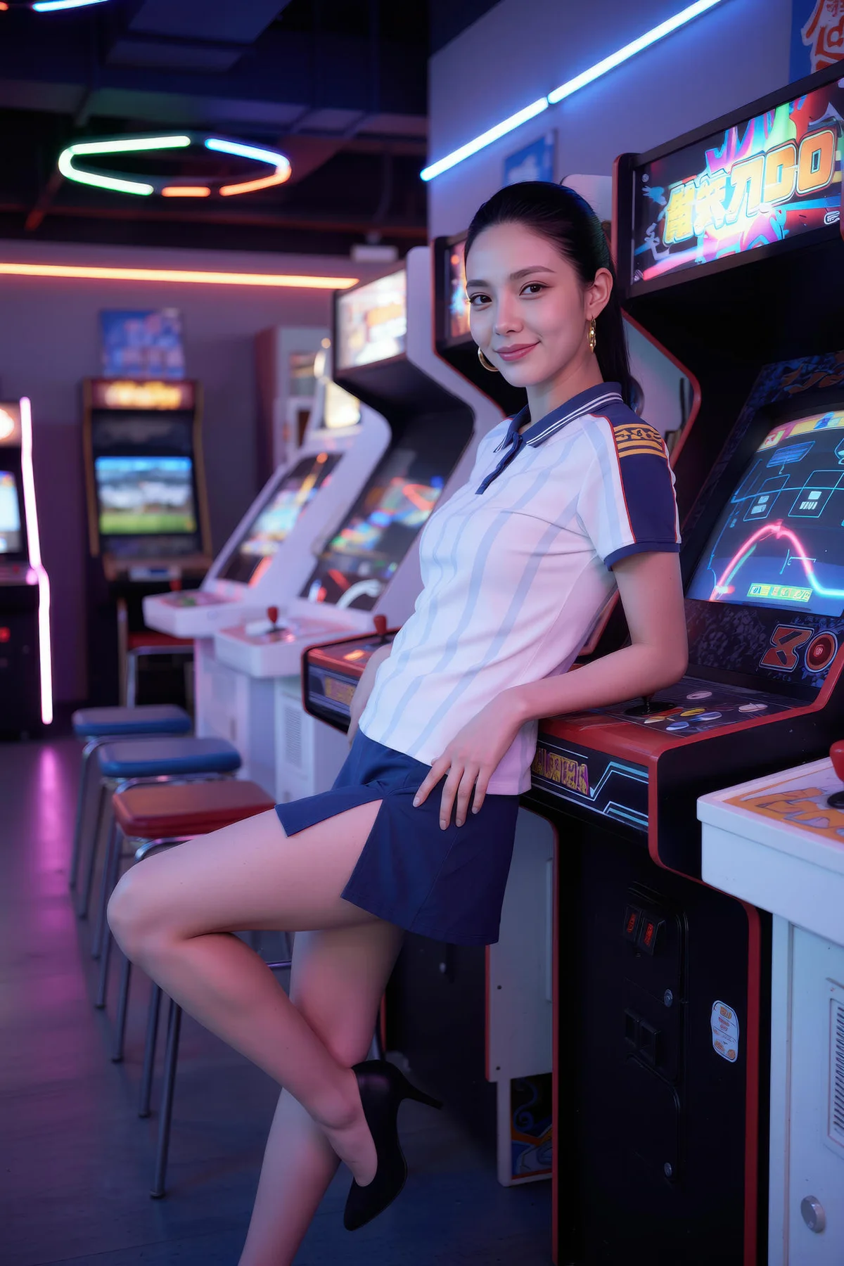 AIG  No.456 米妹运动套装活力美女 - 4