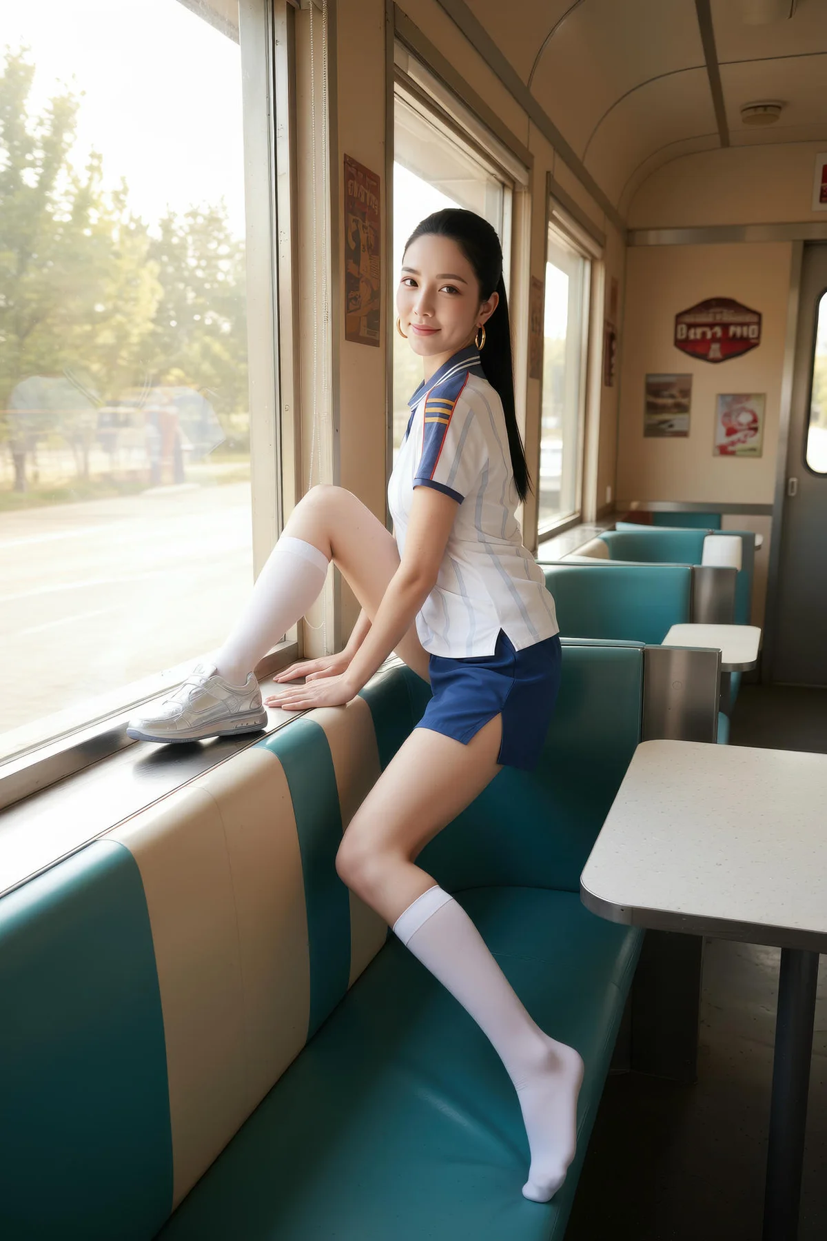 AIG  No.456 米妹运动套装活力美女 - 3