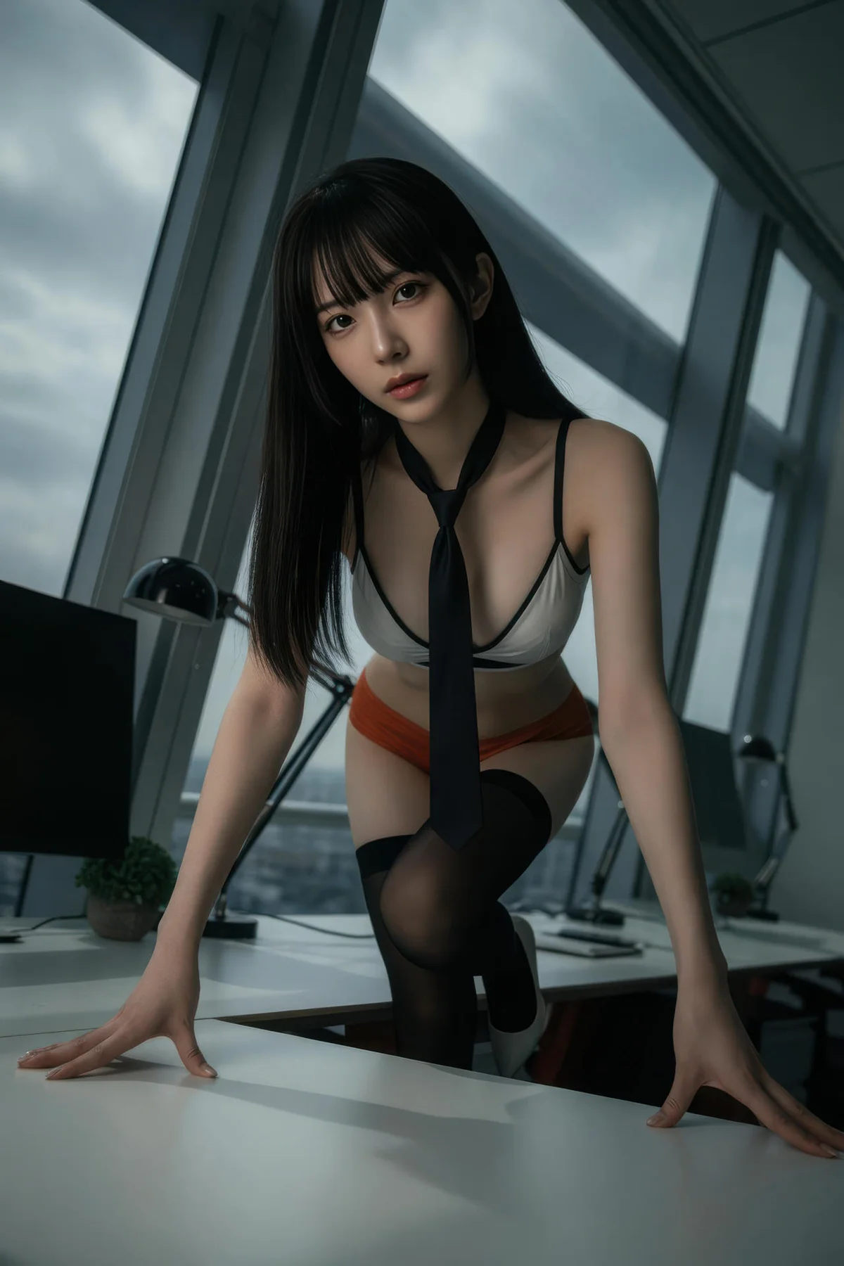 AIG  No.457 芭喜mila黑丝高跟美女 - 3