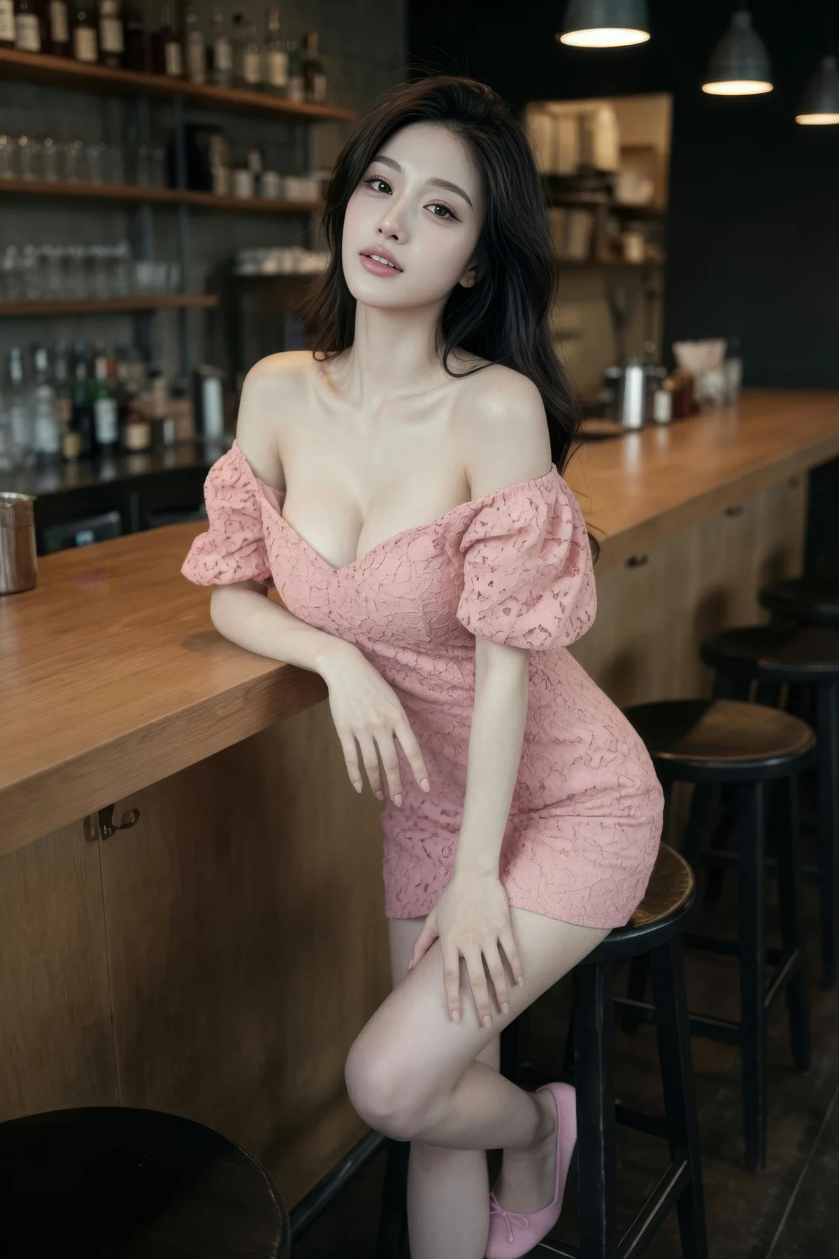 AIG  No.465 糖er粉色内衣写真 - 1