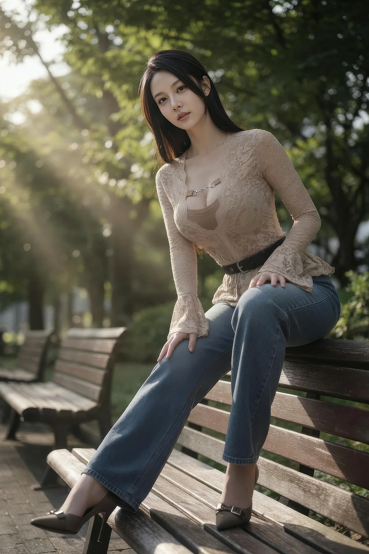 AIG  No.467 柒琪喵黑丝美腿写真 - 2