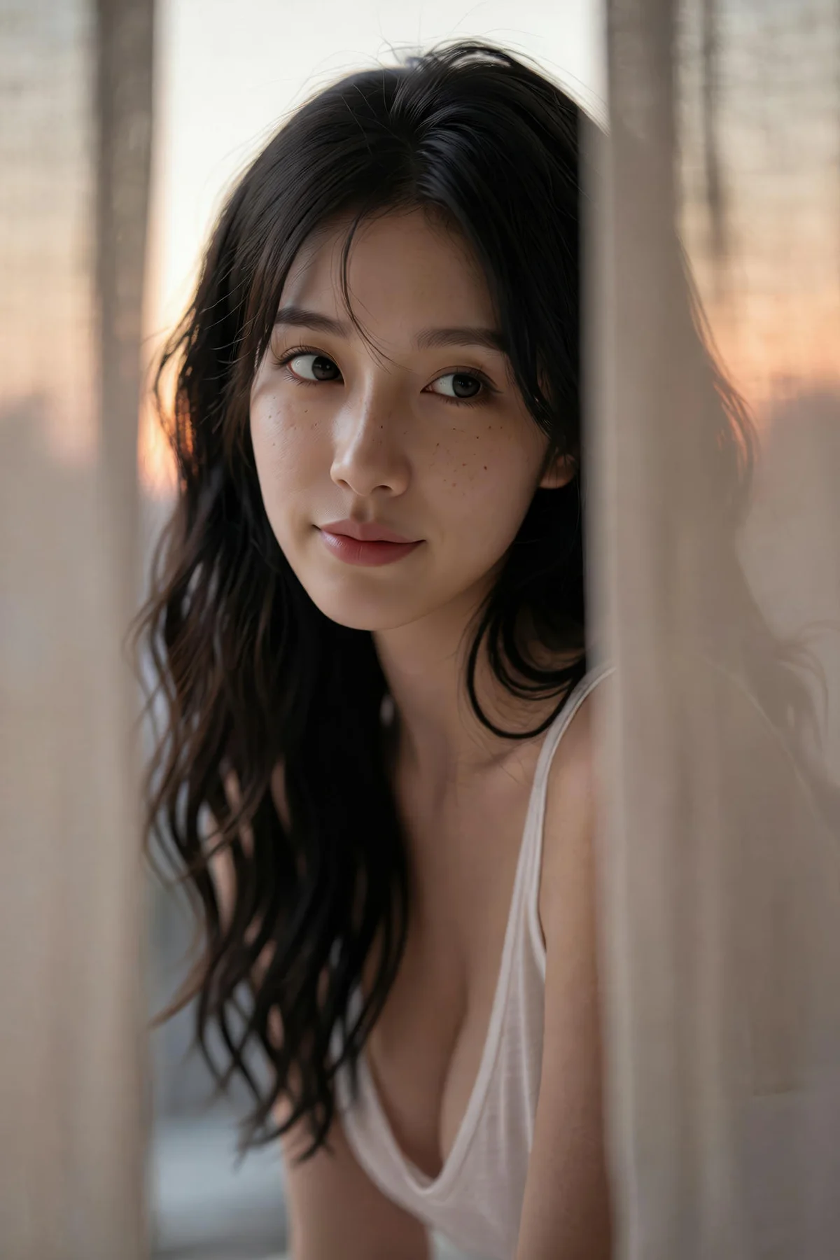AIG  No.473 糖er白色背心爆乳 - 6
