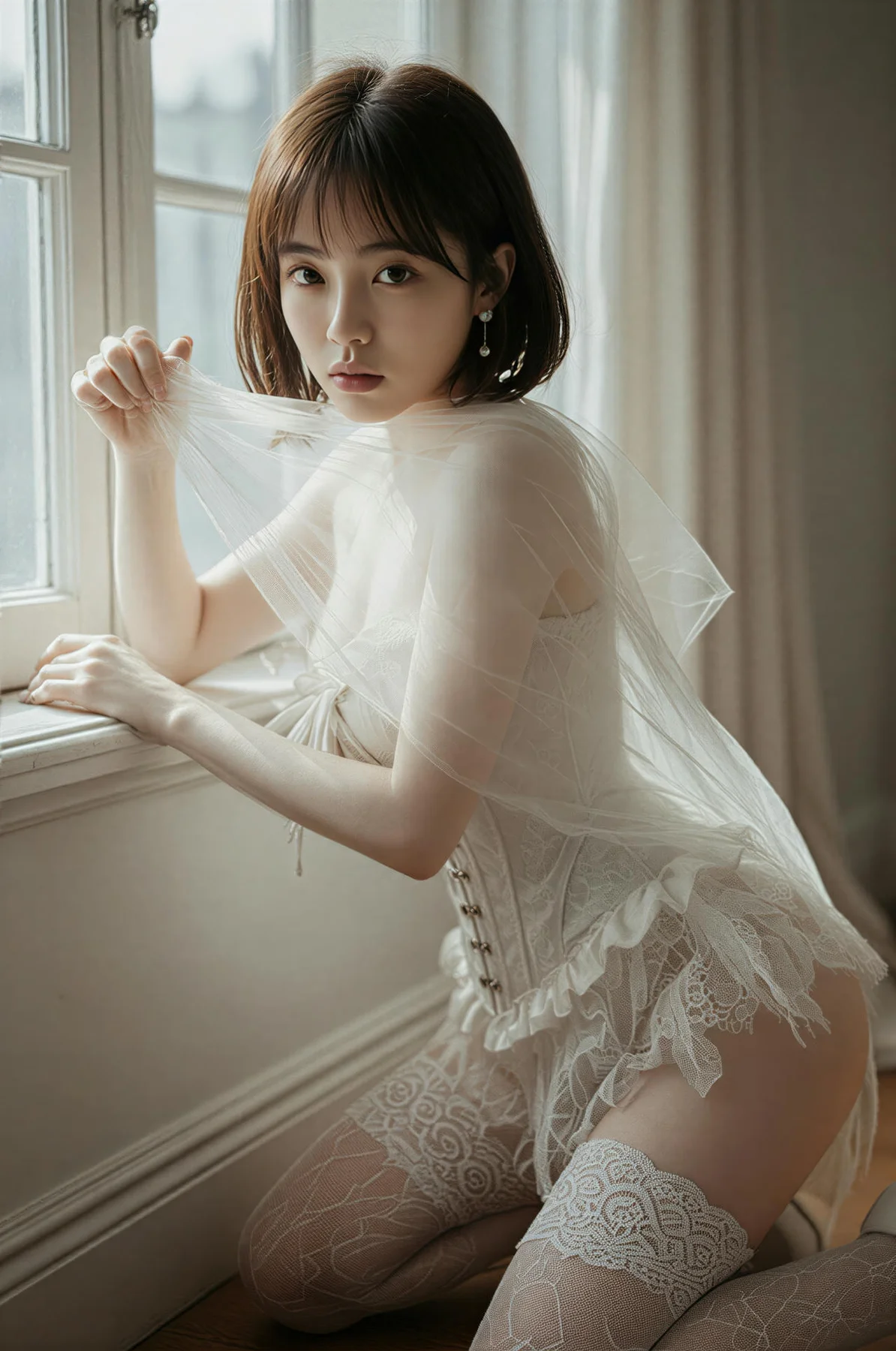 AIG  No.478 小乔白丝婚纱主题 - 9