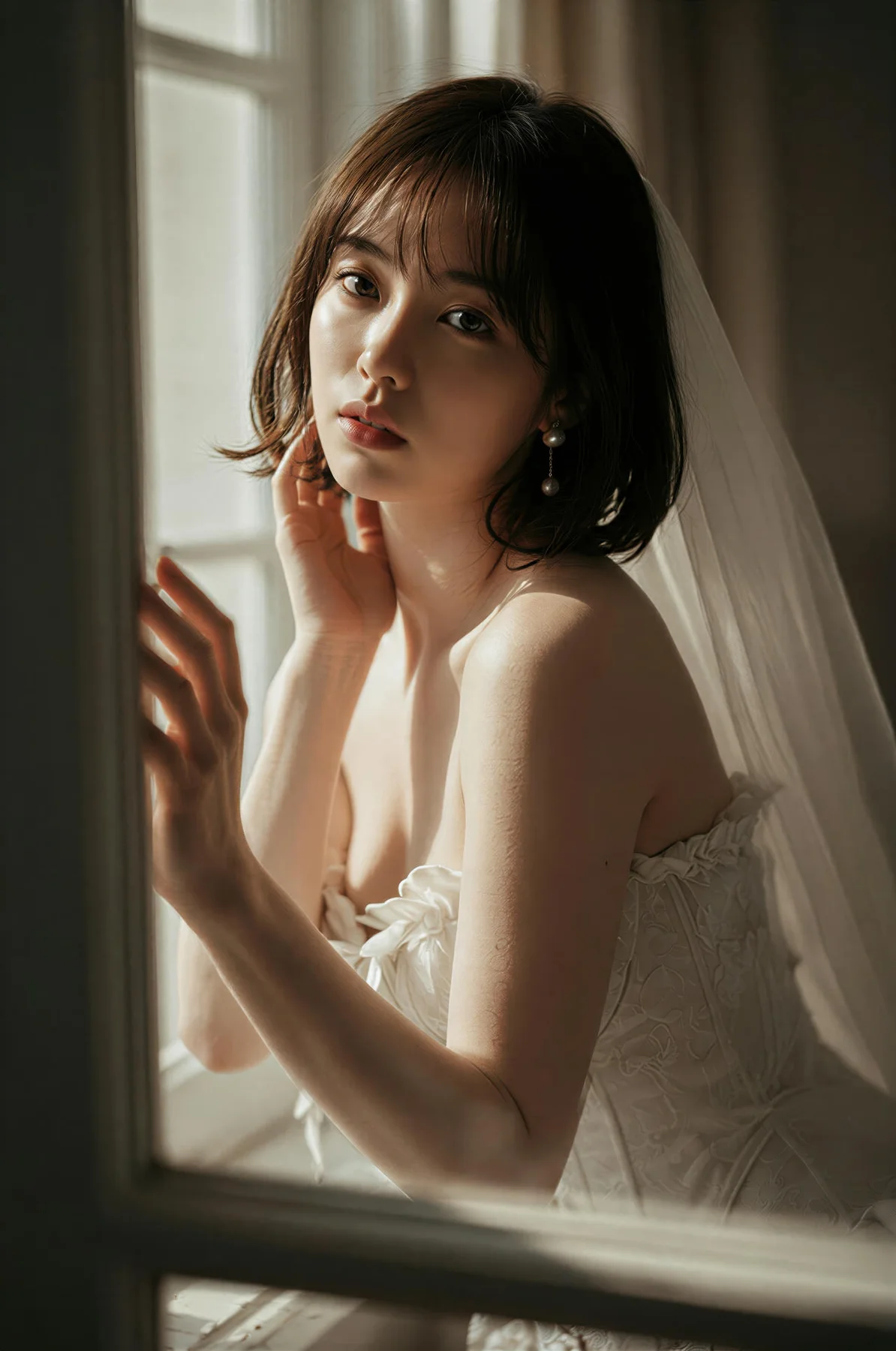 AIG  No.478 小乔白丝婚纱主题 - 10