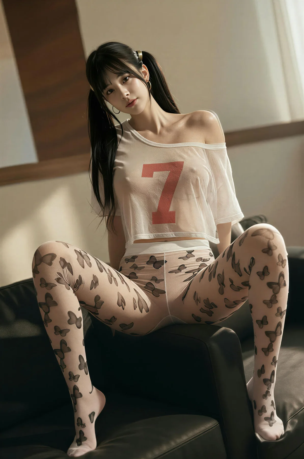 AIG  No.481 柚柚sasa香肩少女丝袜 - 3
