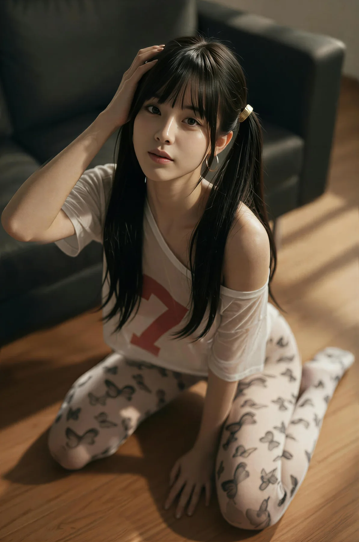 AIG  No.481 柚柚sasa香肩少女丝袜 - 5