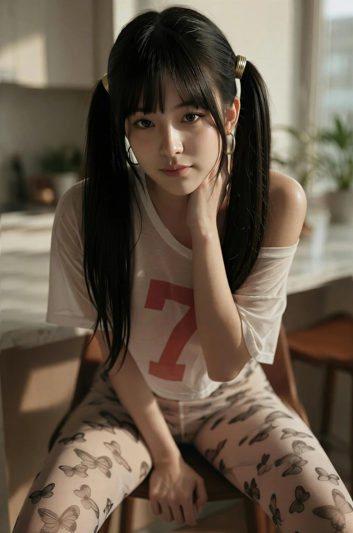 AIG  No.481 柚柚sasa香肩少女丝袜 - 9