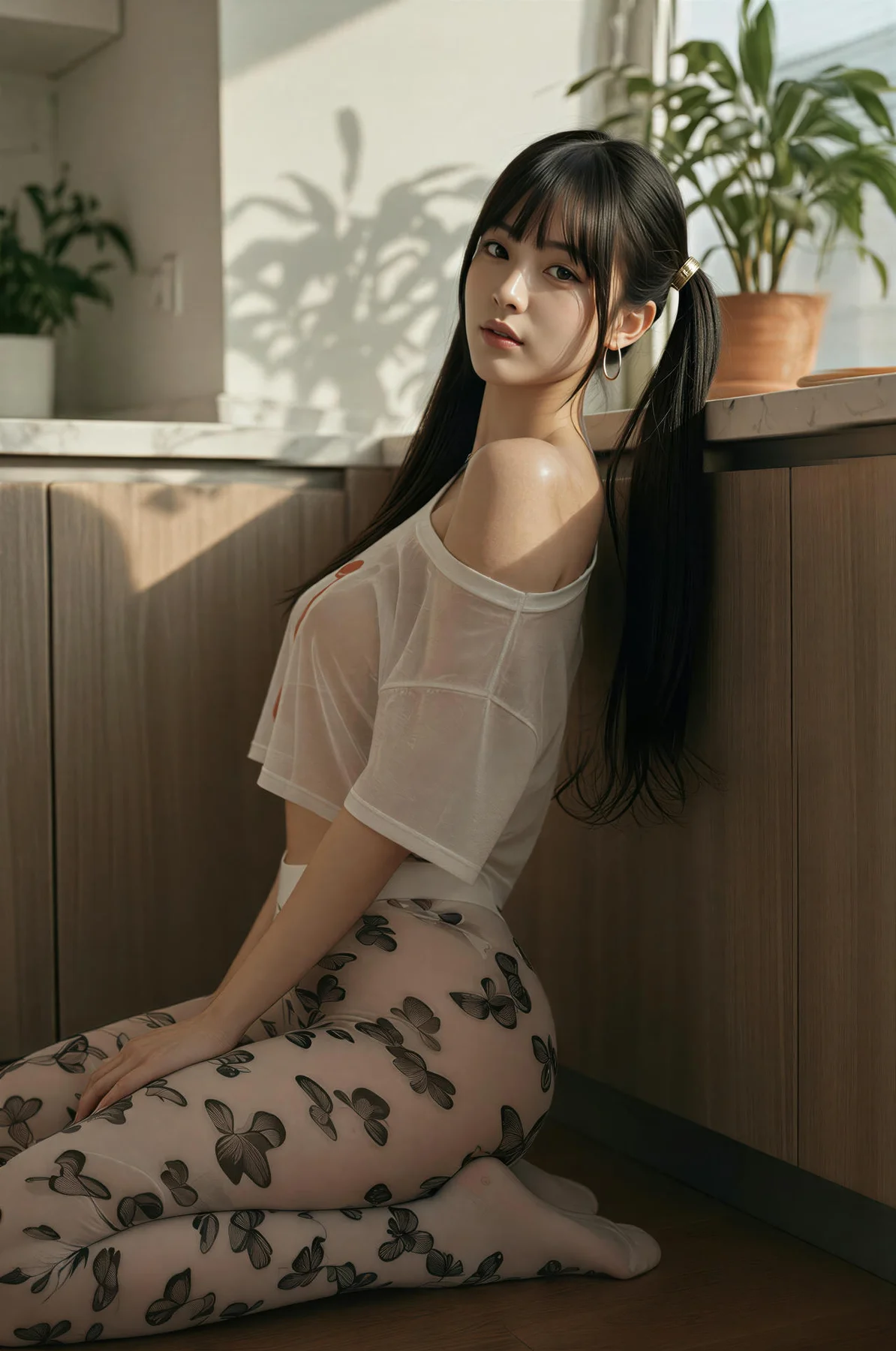 AIG  No.481 柚柚sasa香肩少女丝袜 - 10