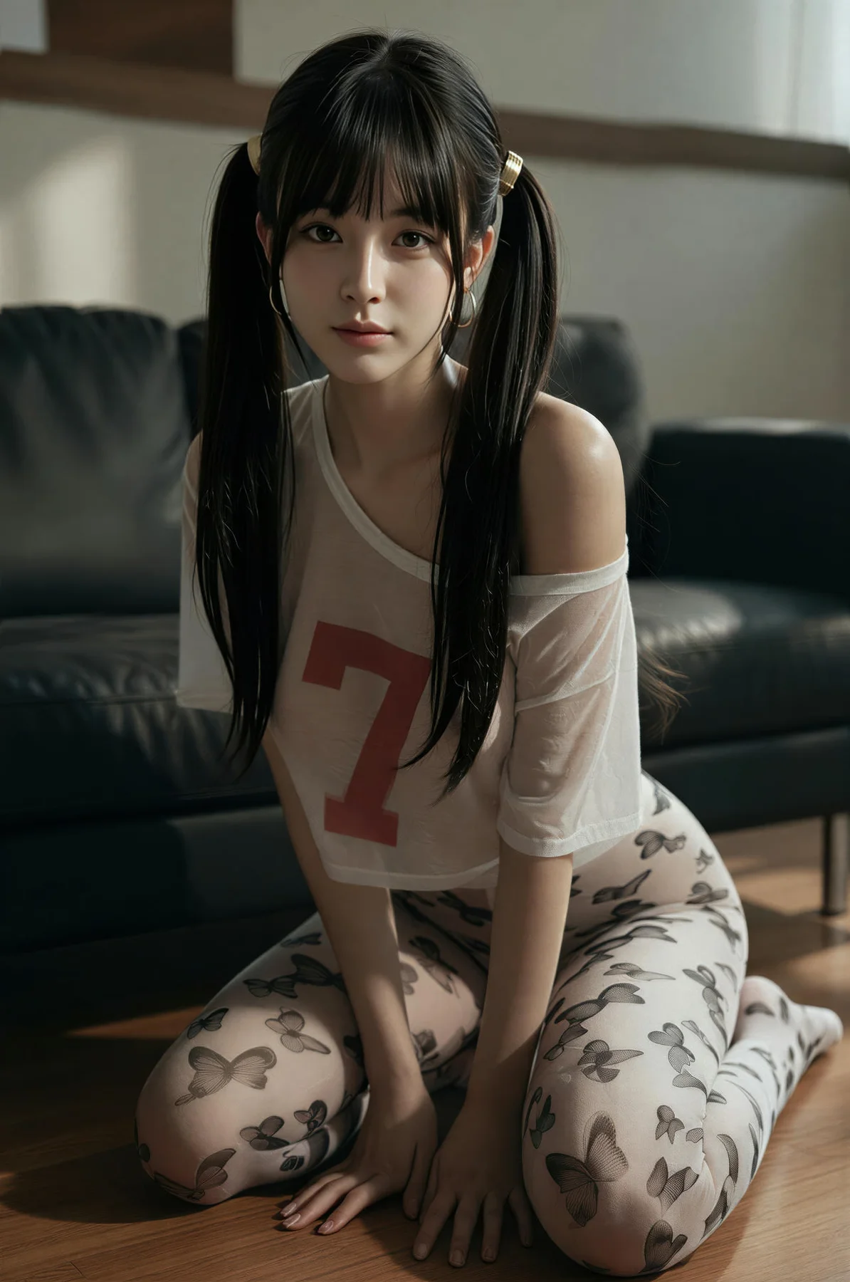 AIG  No.481 柚柚sasa香肩少女丝袜 - 5