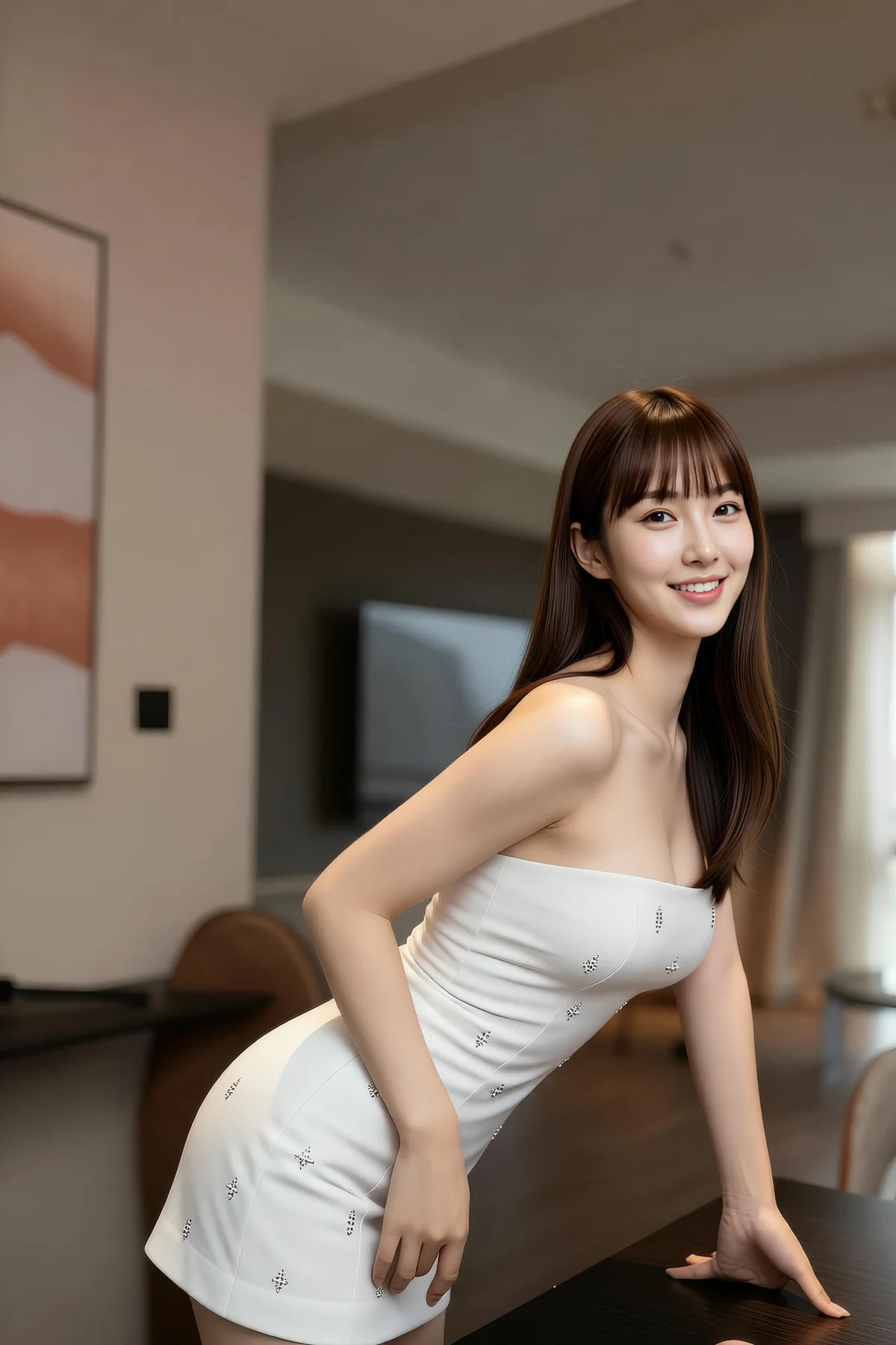 AIG  No.490 婉婉白色美腿香肩写真 - 7