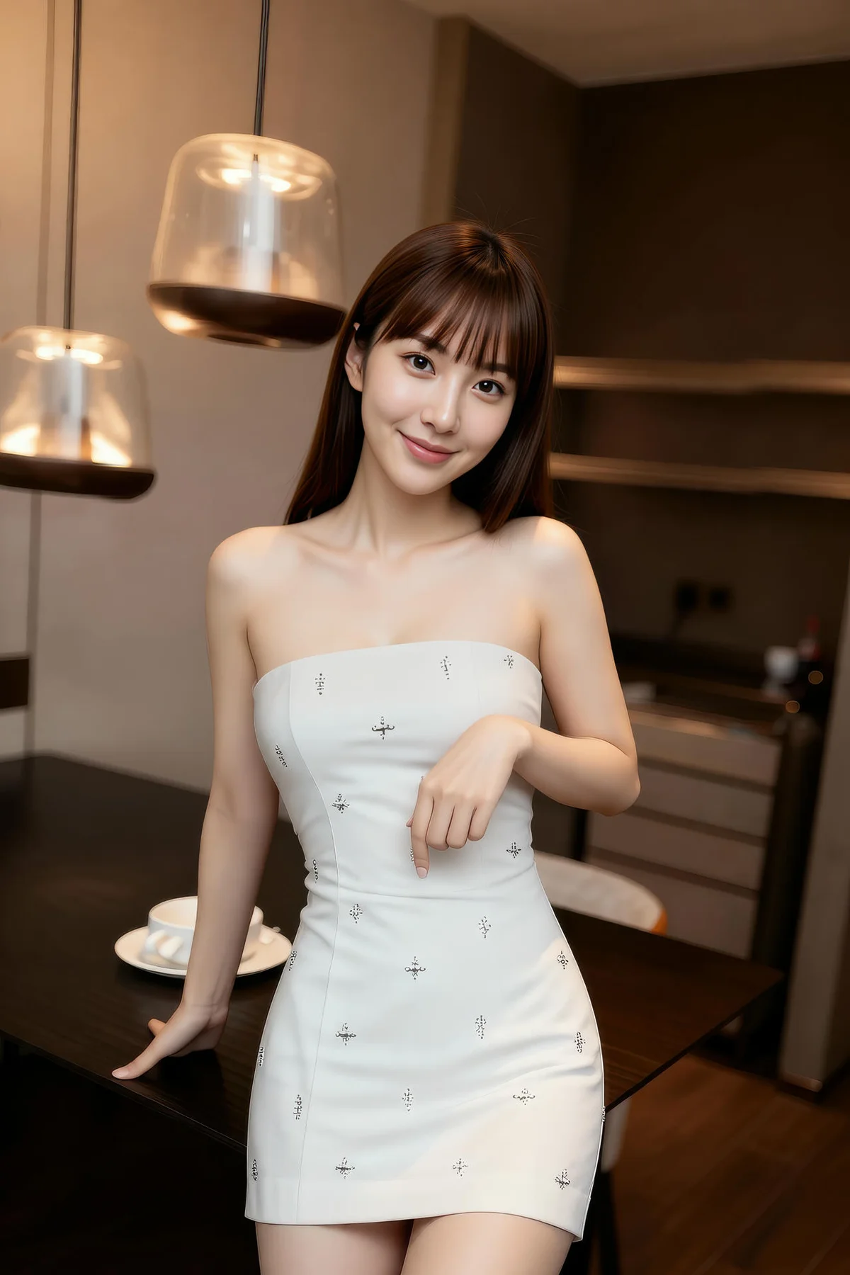 AIG  No.490 婉婉白色美腿香肩写真 - 9
