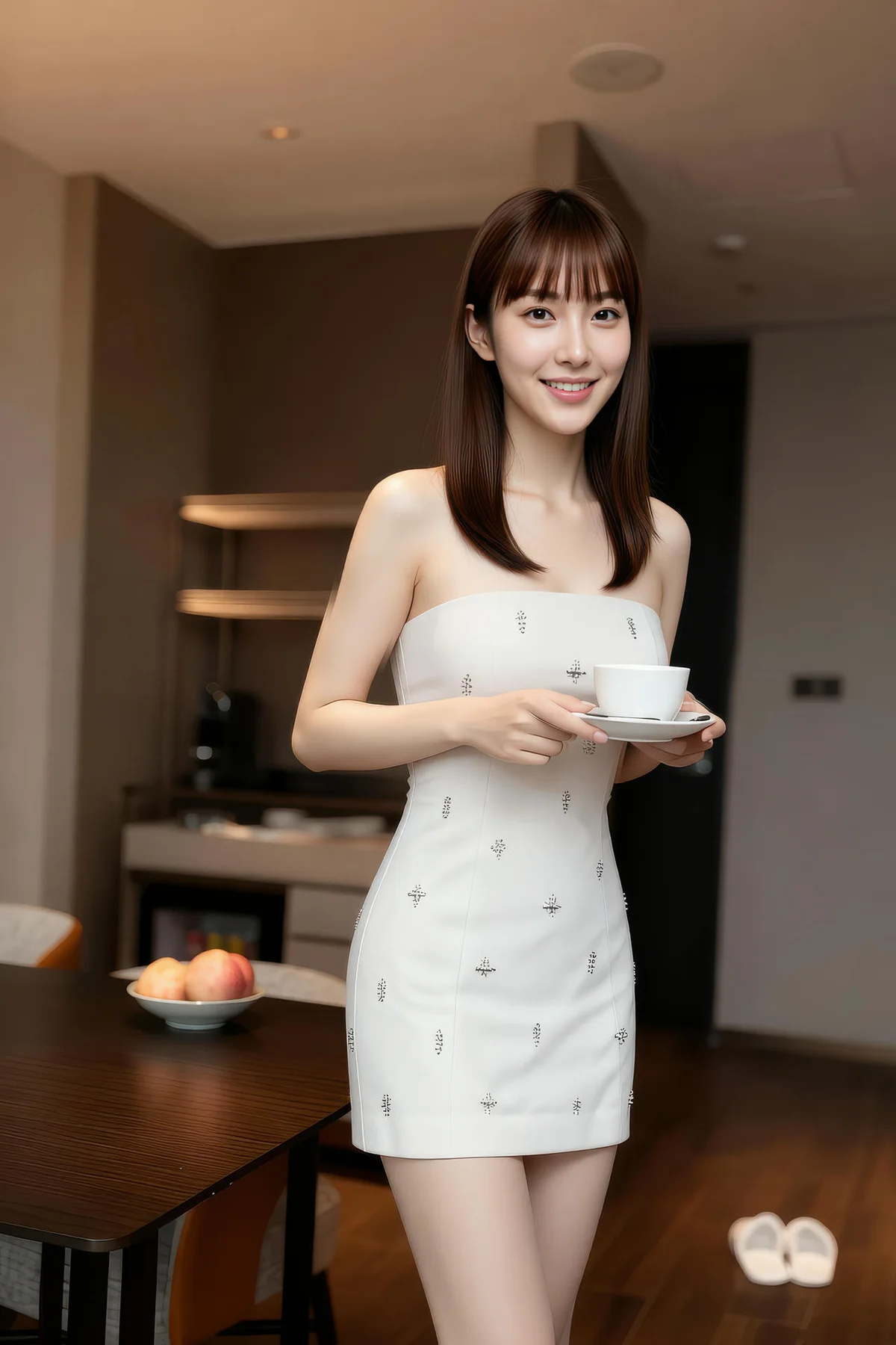 AIG  No.490 婉婉白色美腿香肩写真 - 1
