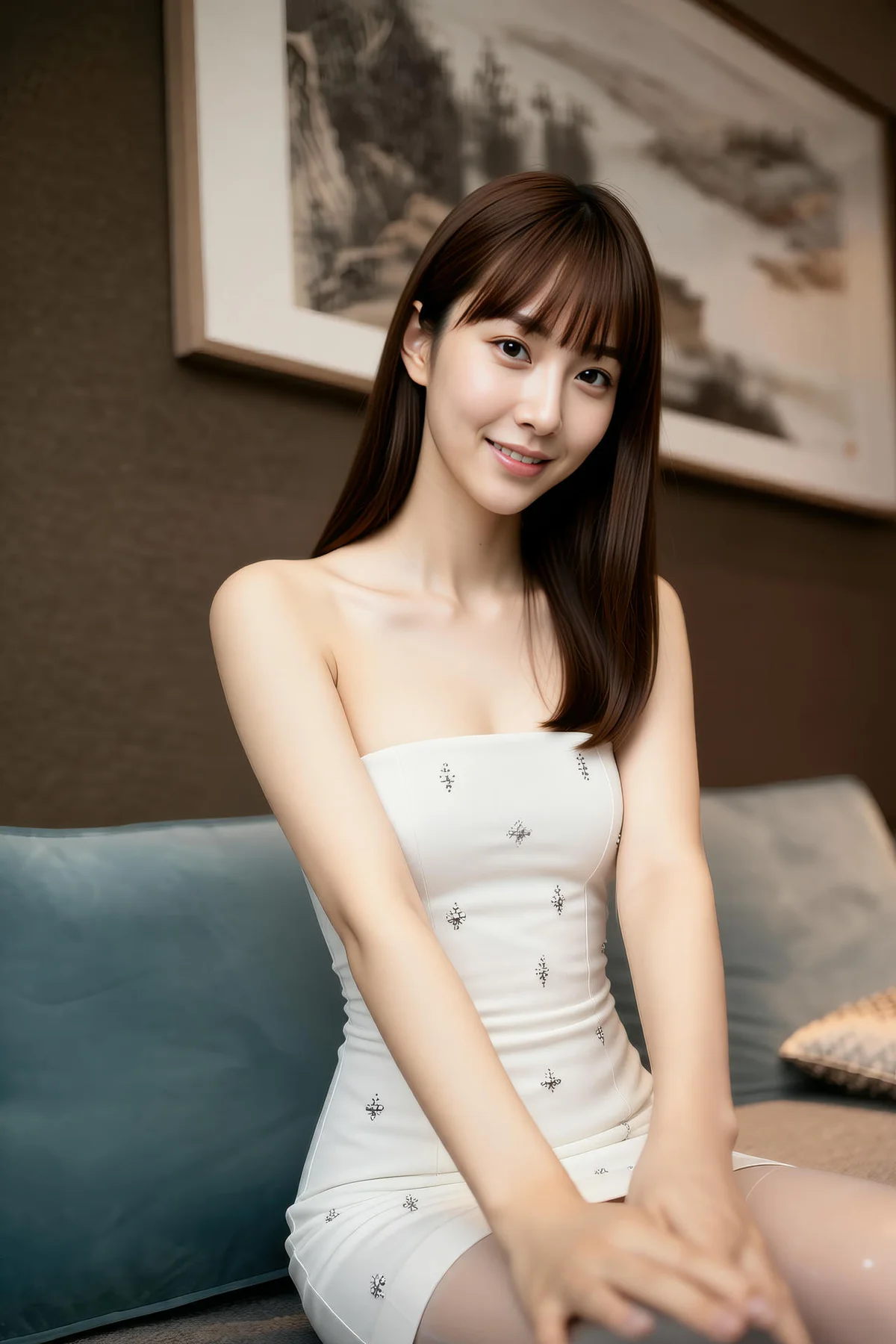 AIG  No.490 婉婉白色美腿香肩写真 - 8