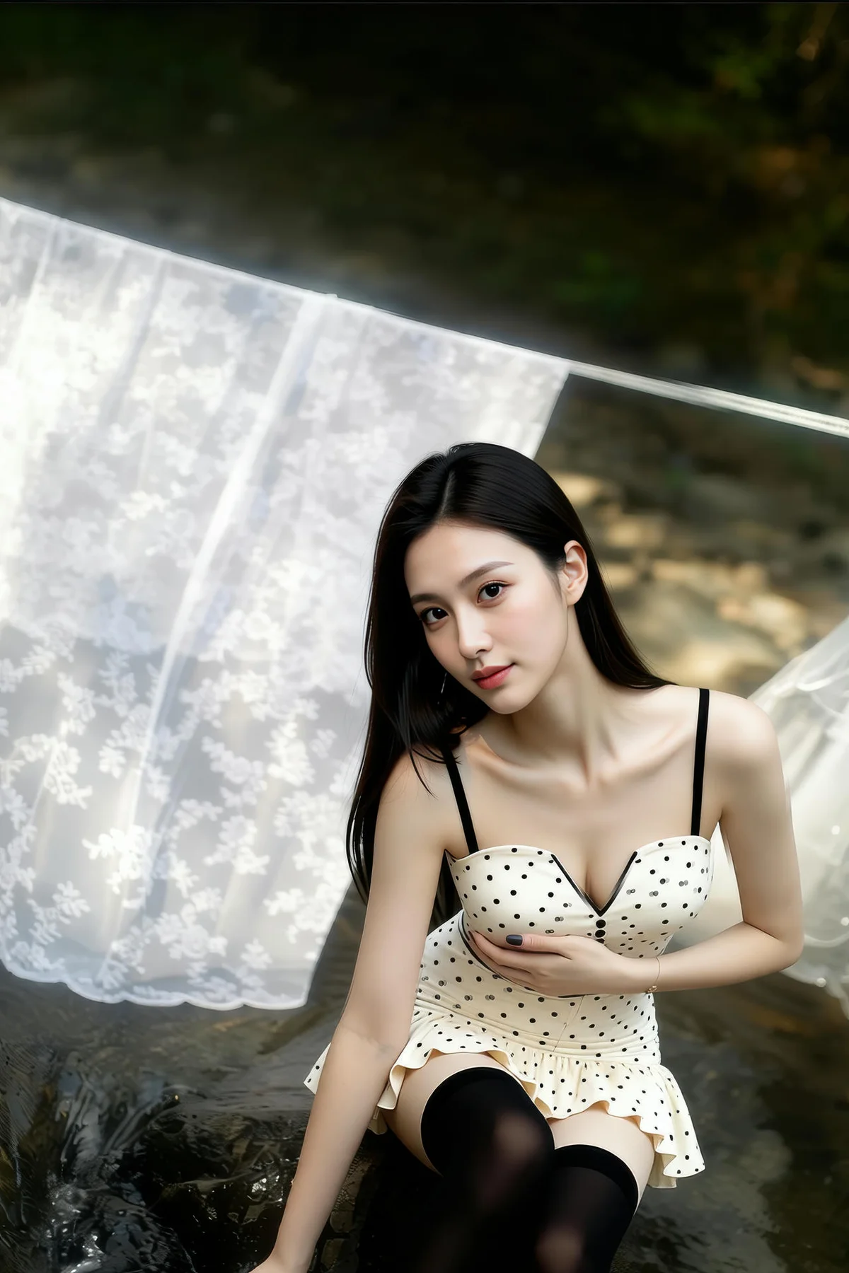 AIG  No.492 猫猫er波点短裙气质美女 - 6