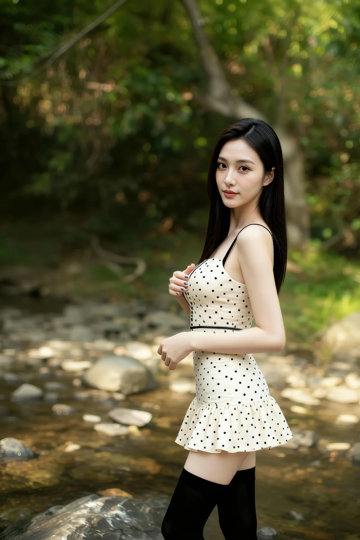 AIG  No.492 猫猫er波点短裙气质美女 - 7