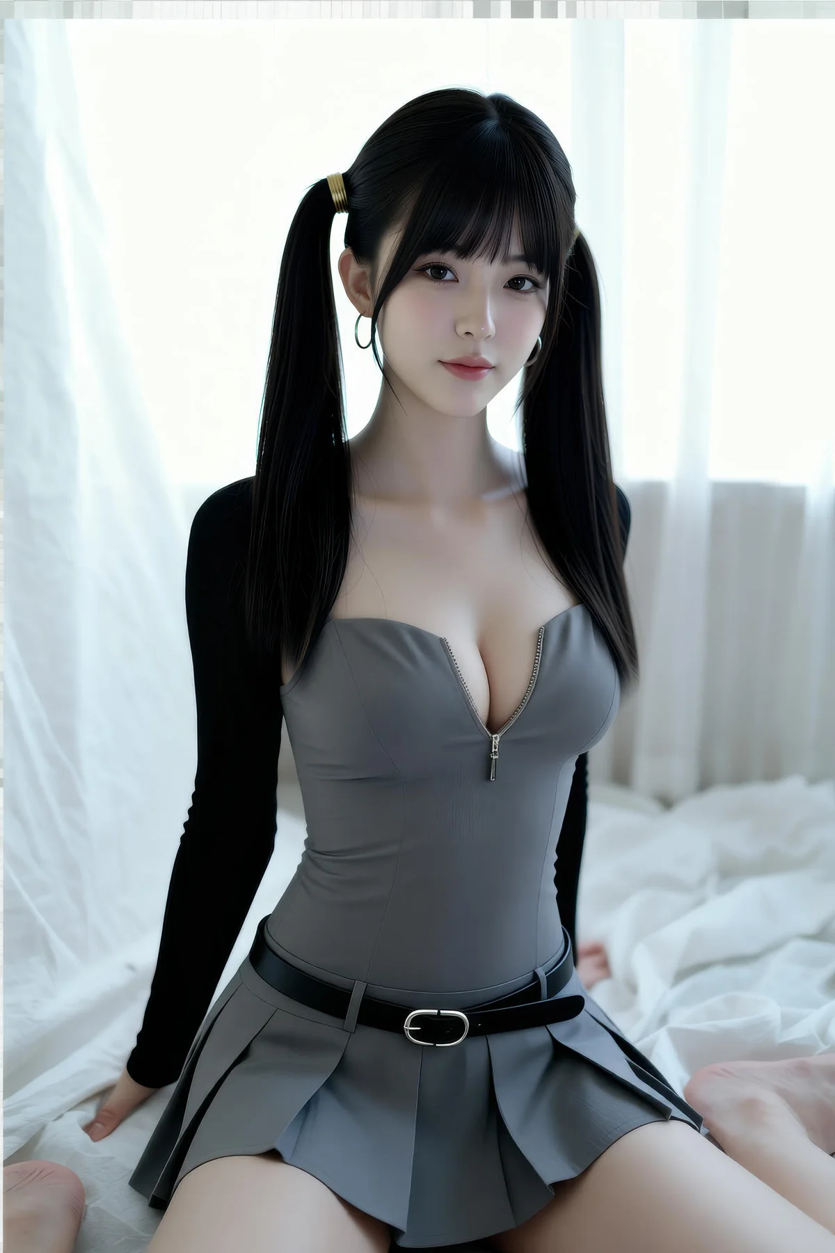 AIG  No.495 柚柚sasa爆乳短裙少女 - 4