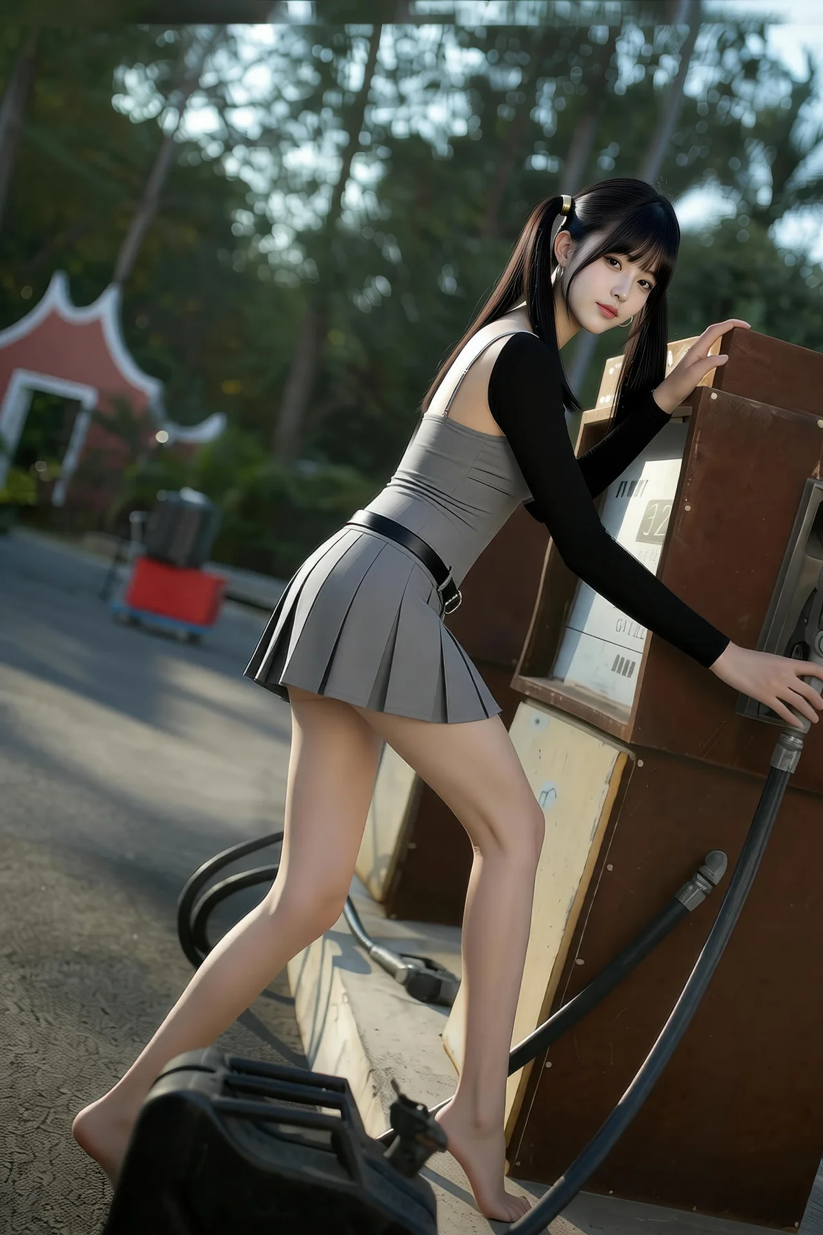 AIG  No.495 柚柚sasa爆乳短裙少女 - 10