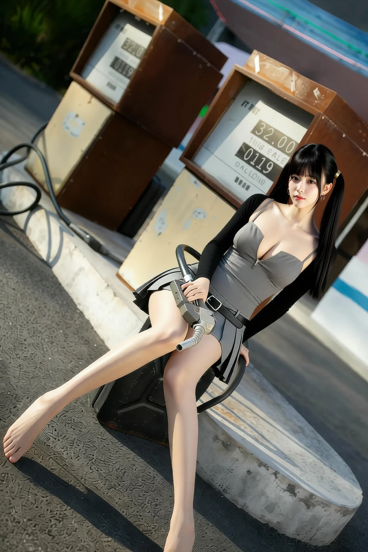 AIG  No.495 柚柚sasa爆乳短裙少女 - 3
