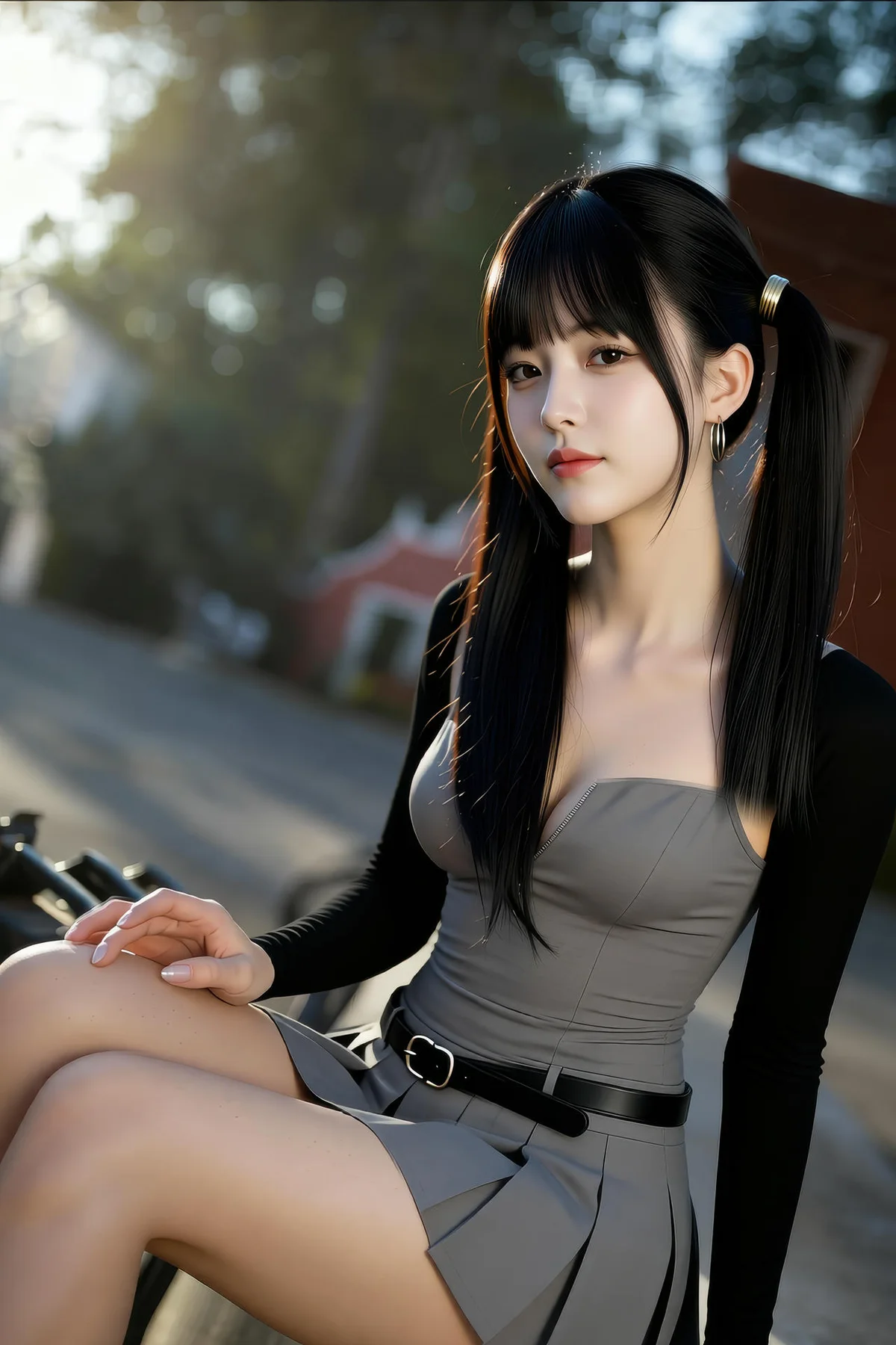 AIG  No.495 柚柚sasa爆乳短裙少女 - 4